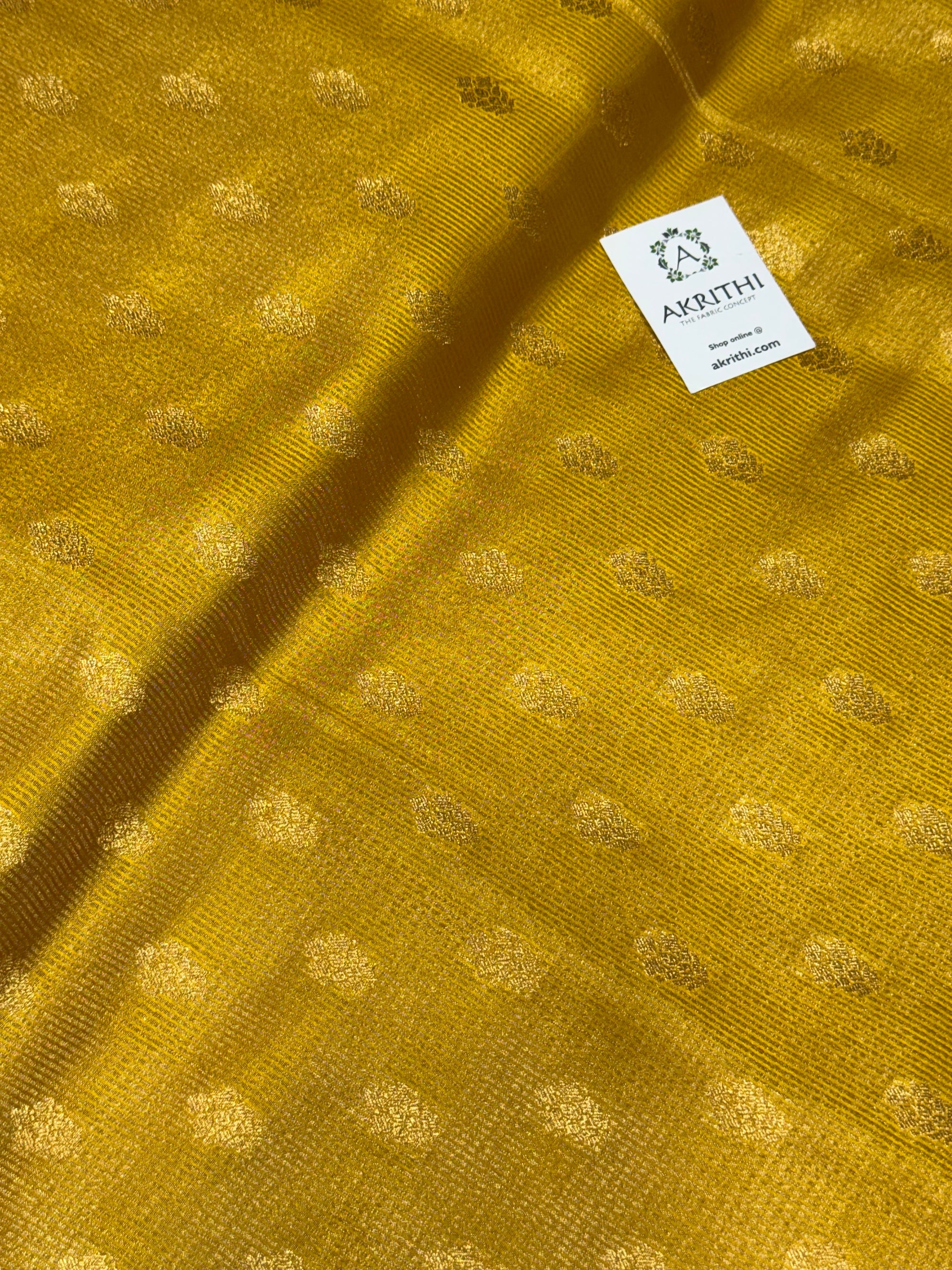 Pure Banarasi brocade fabric