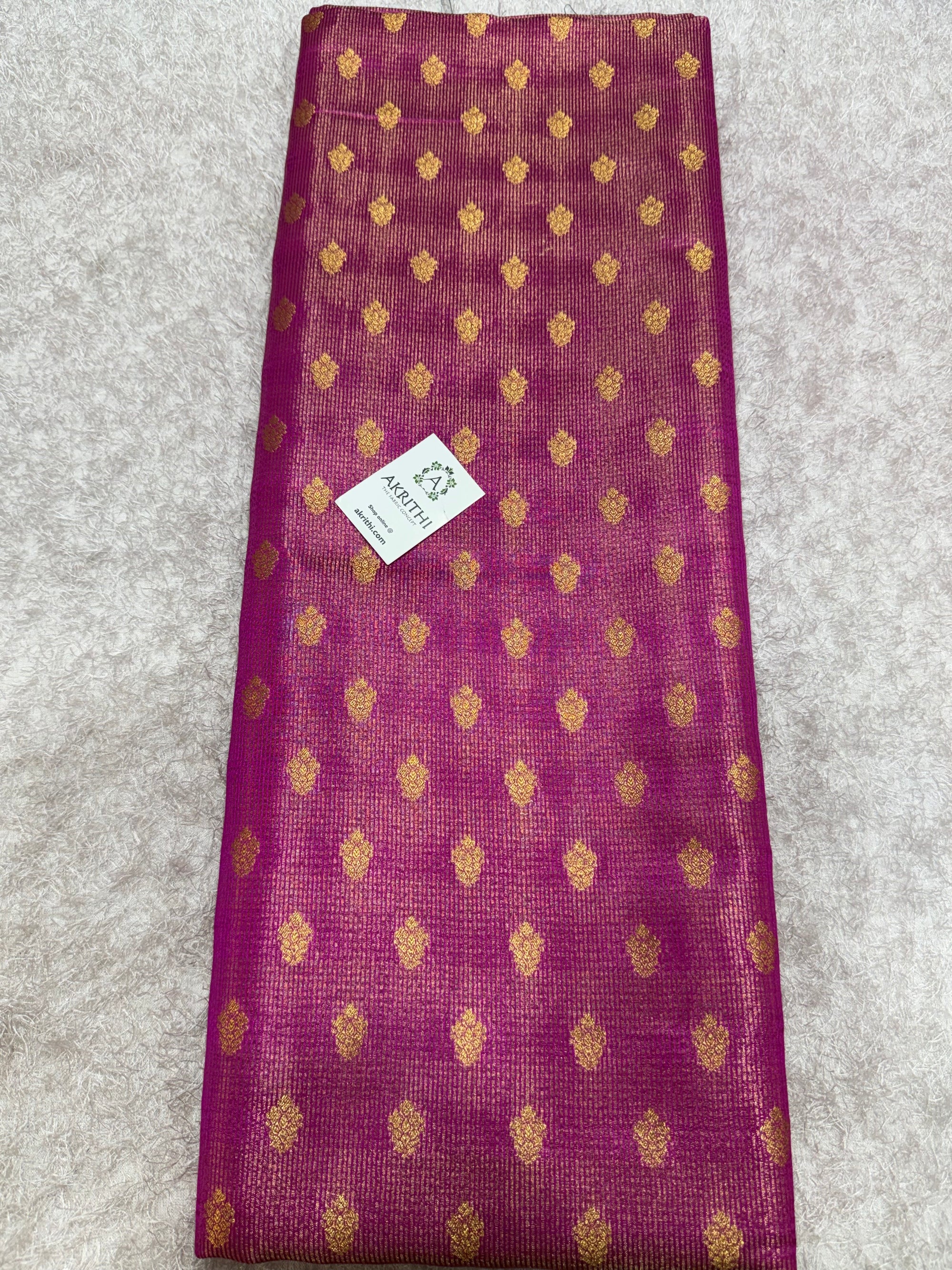 Pure Banarasi brocade fabric