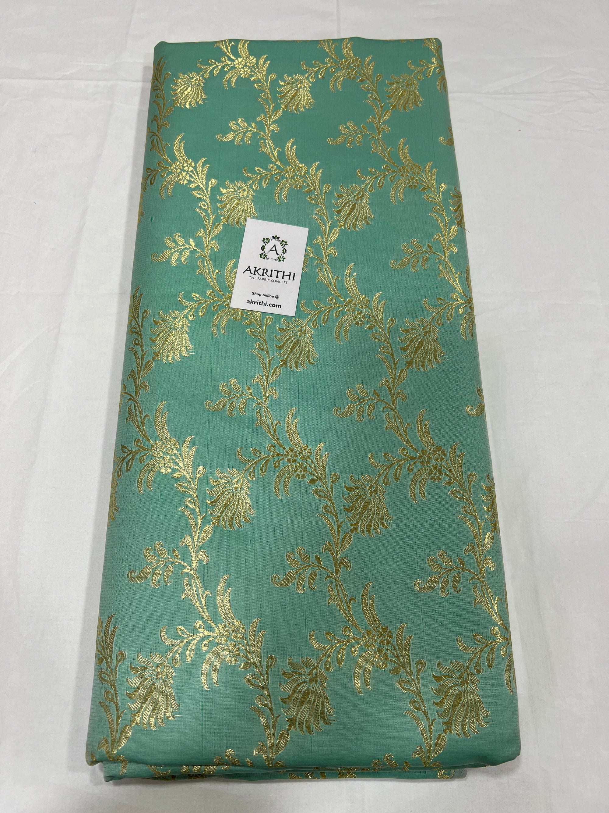 Pure Banarasi brocade fabric