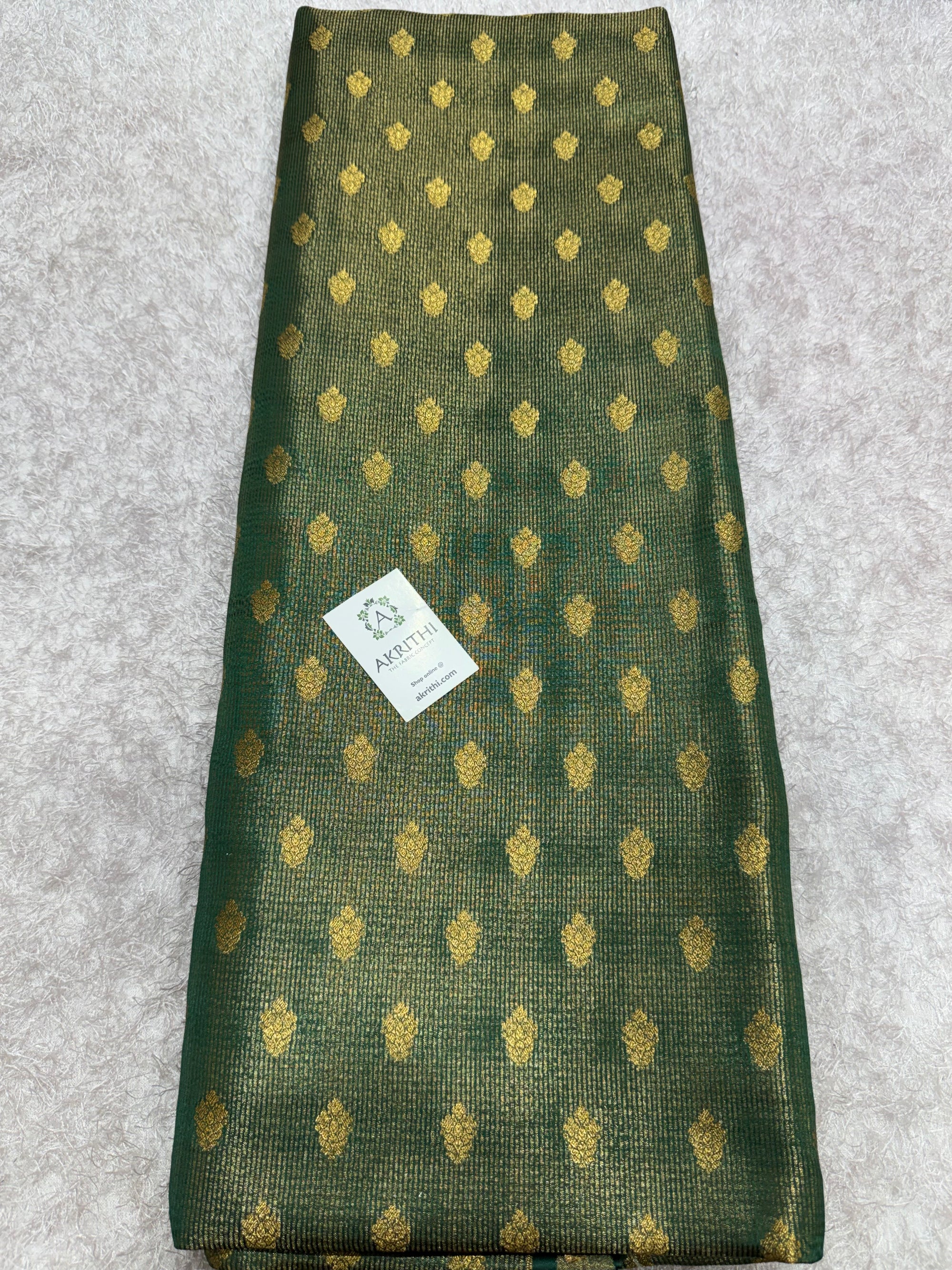 Pure Banarasi brocade fabric