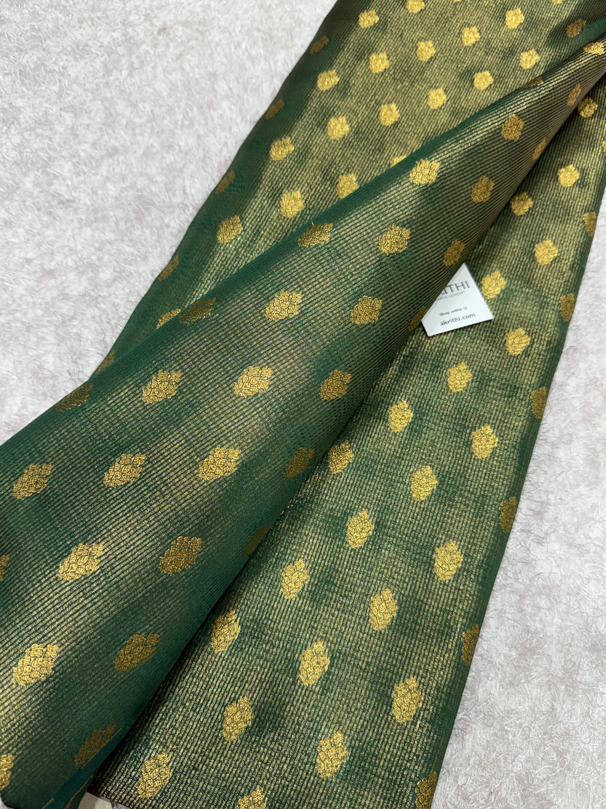 Pure Banarasi brocade fabric