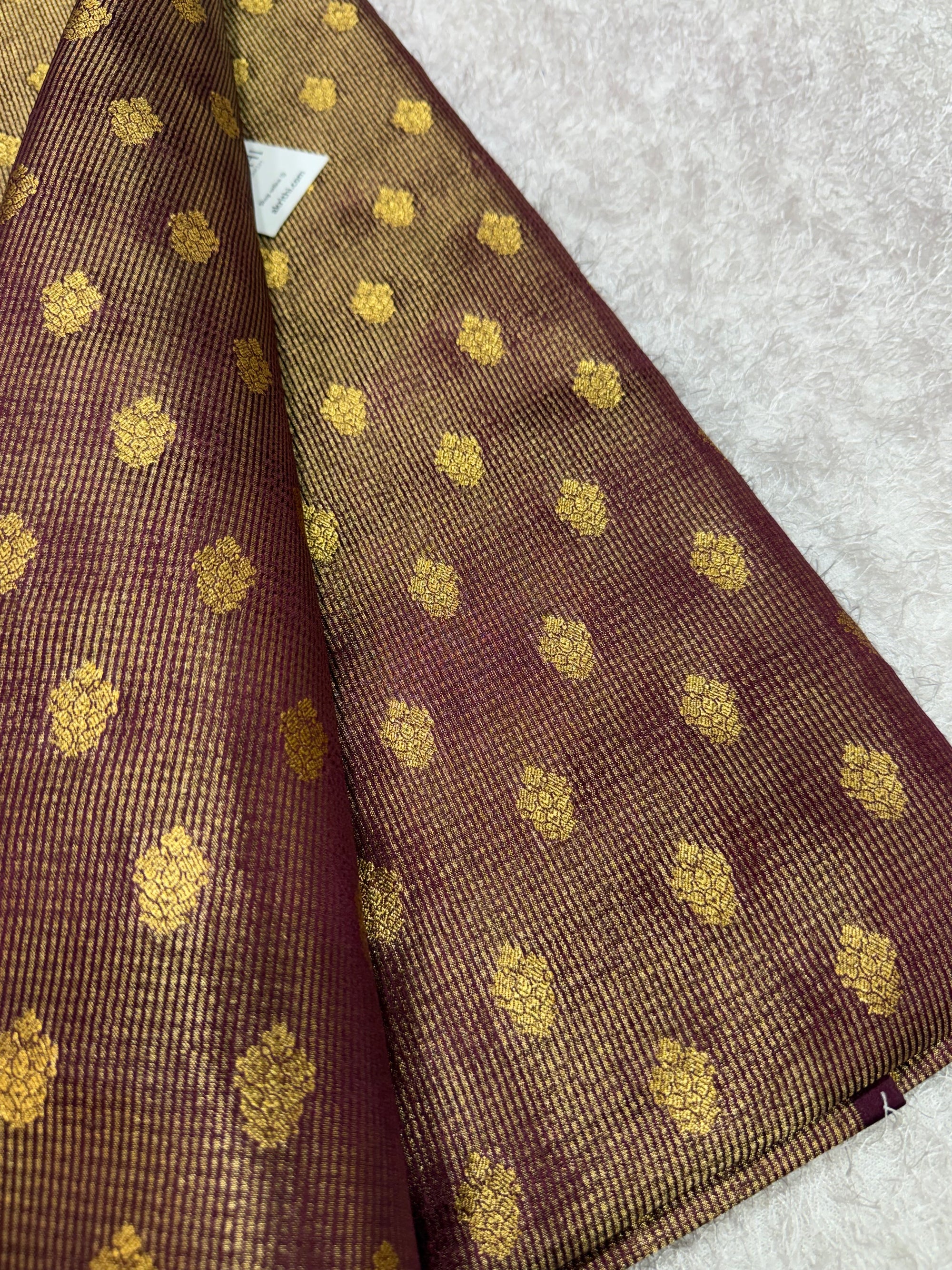 Pure Banarasi brocade fabric