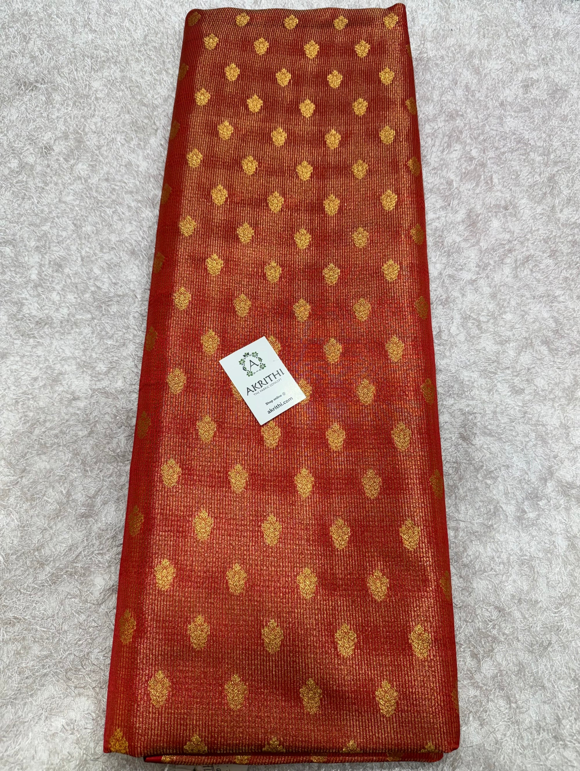 Pure Banarasi brocade fabric