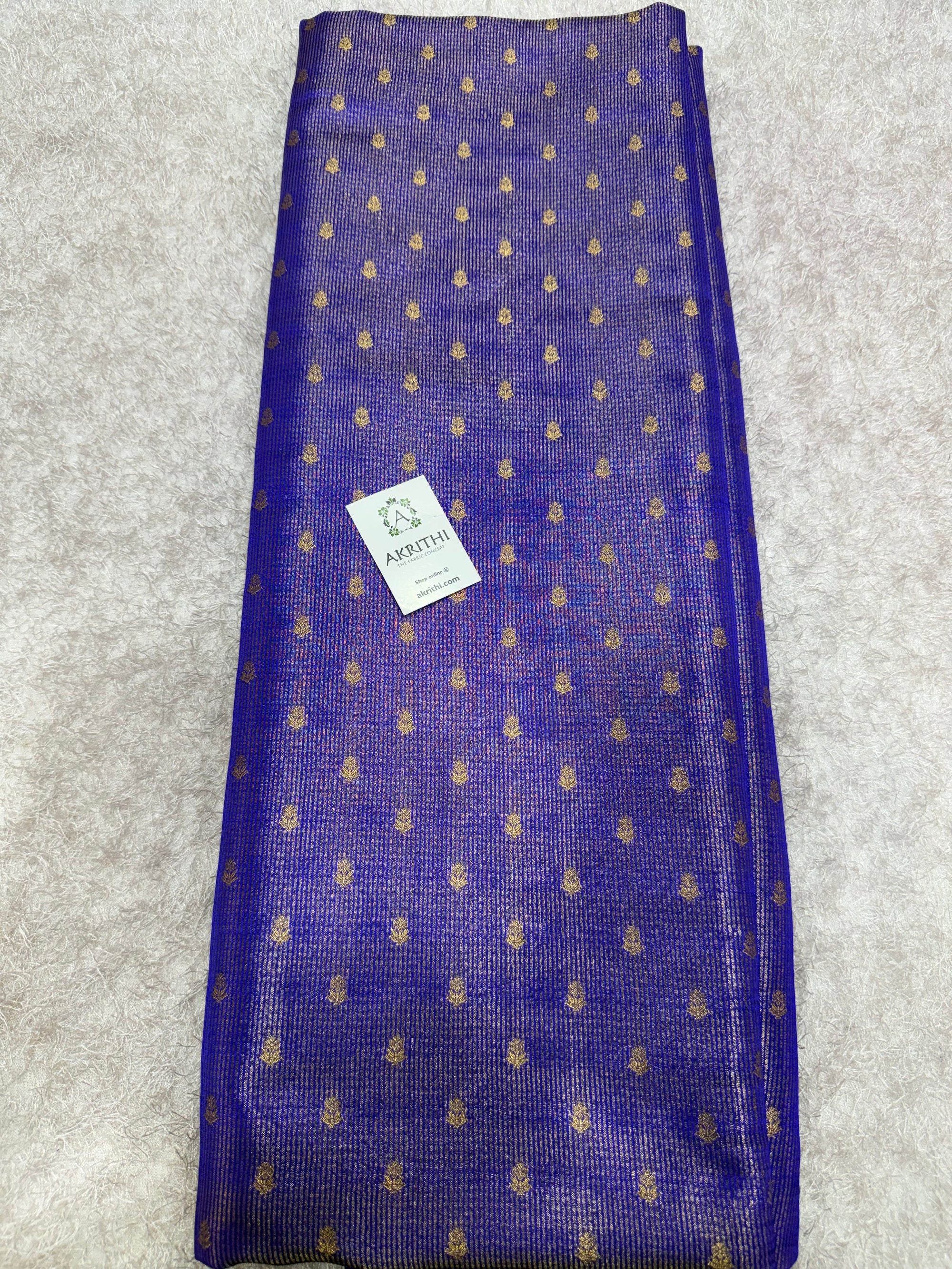 Pure Banarasi brocade fabric