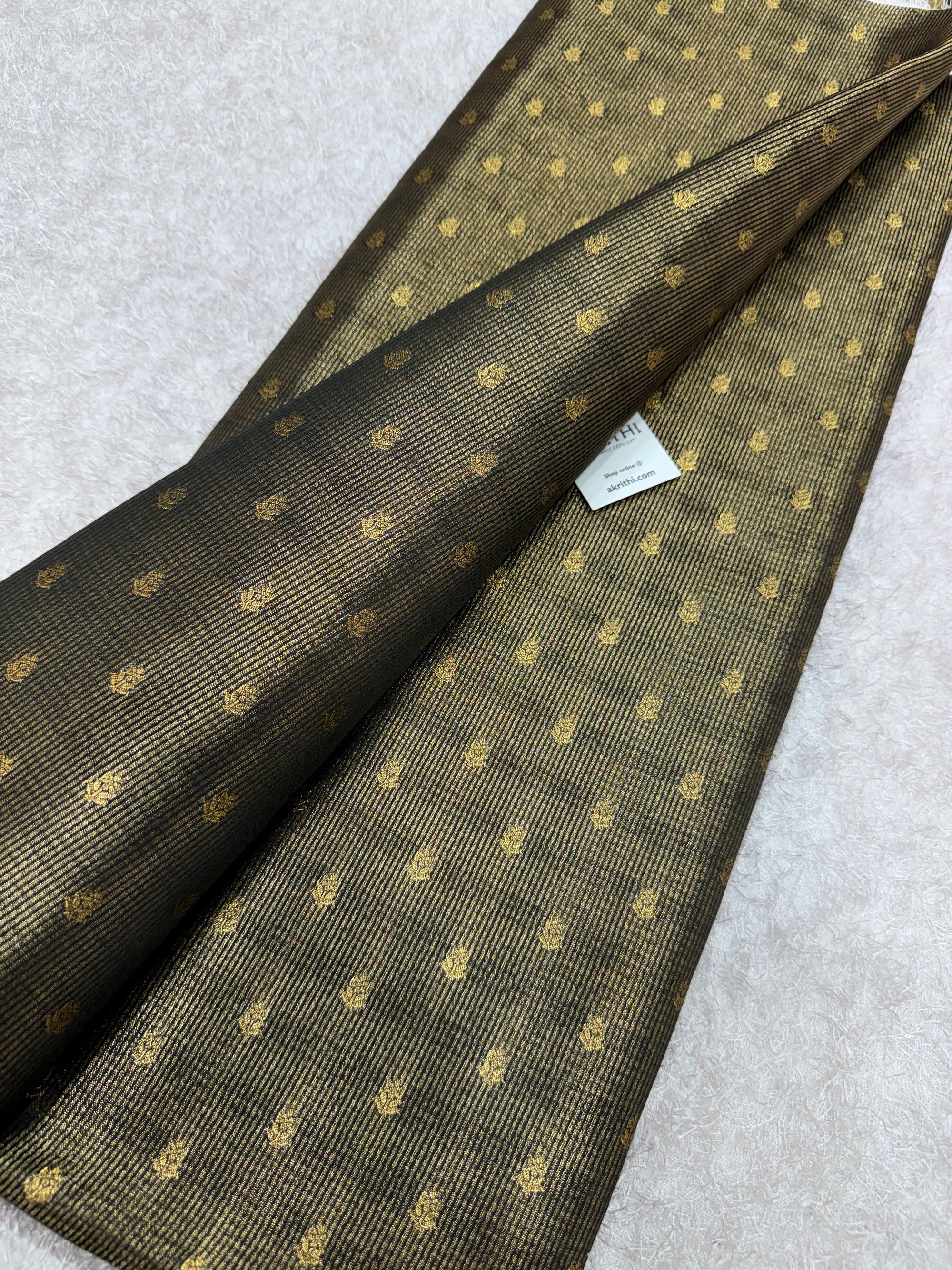 Pure Banarasi brocade fabric