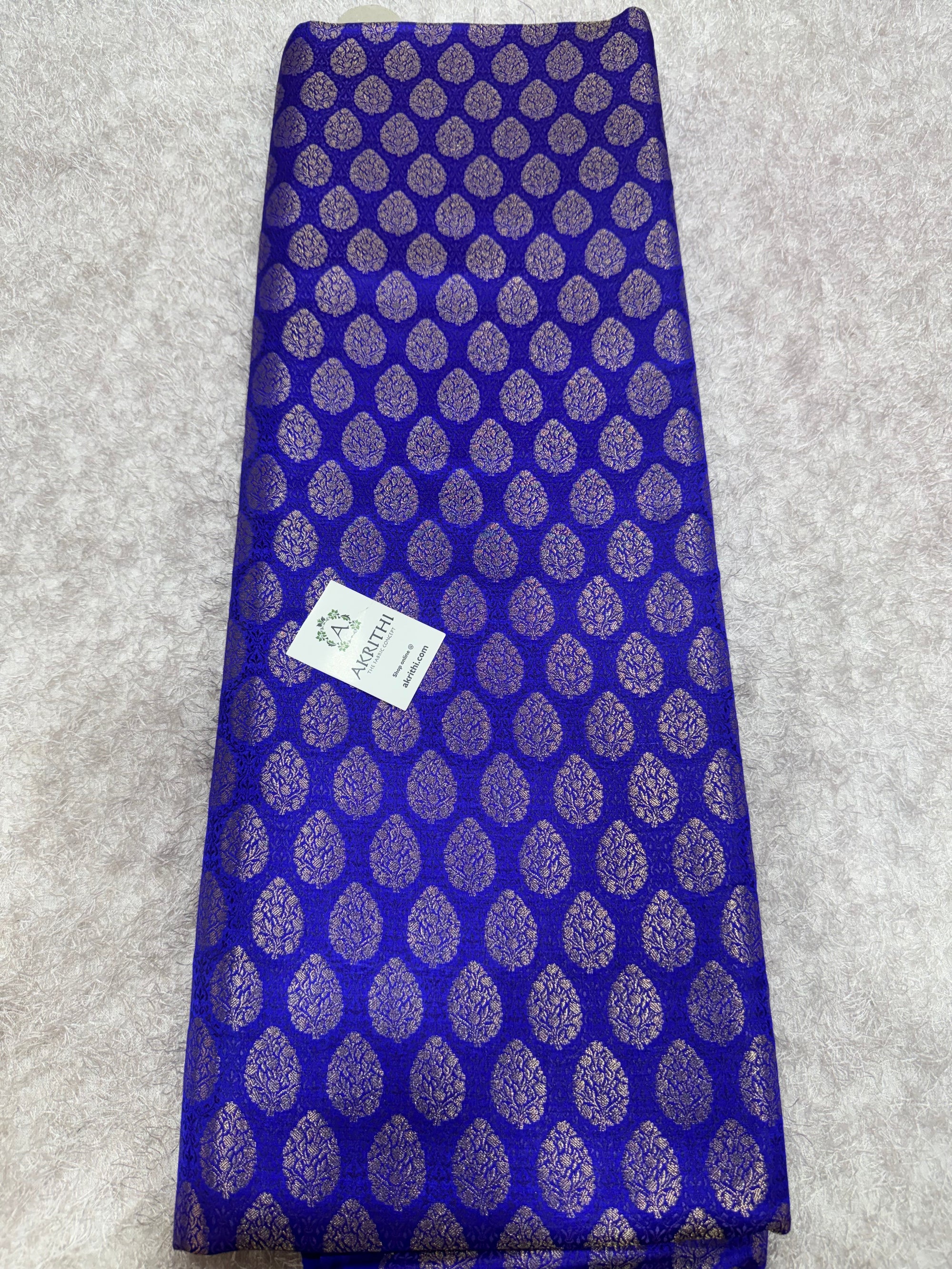Pure Banarasi brocade fabric