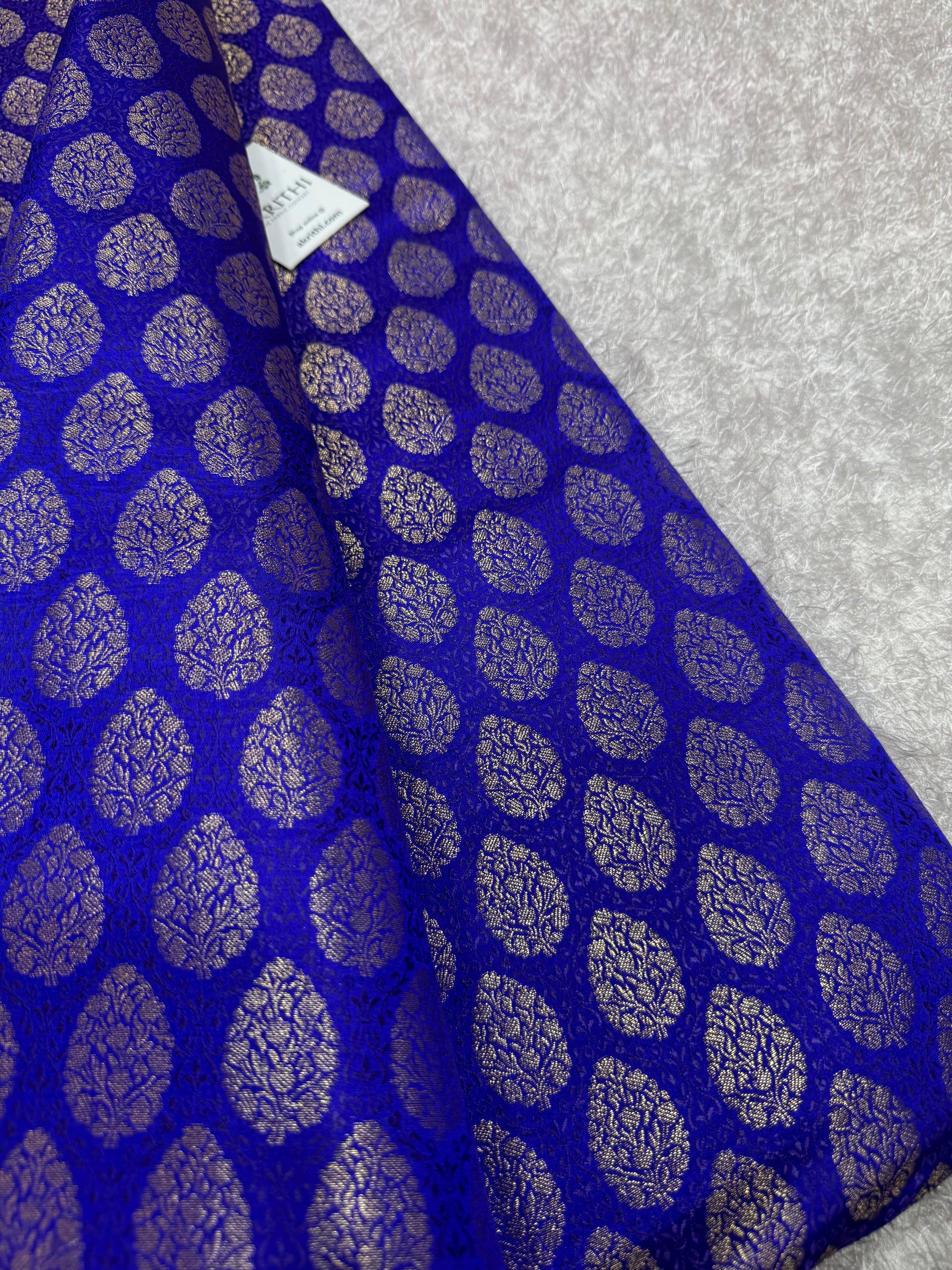 Pure Banarasi brocade fabric