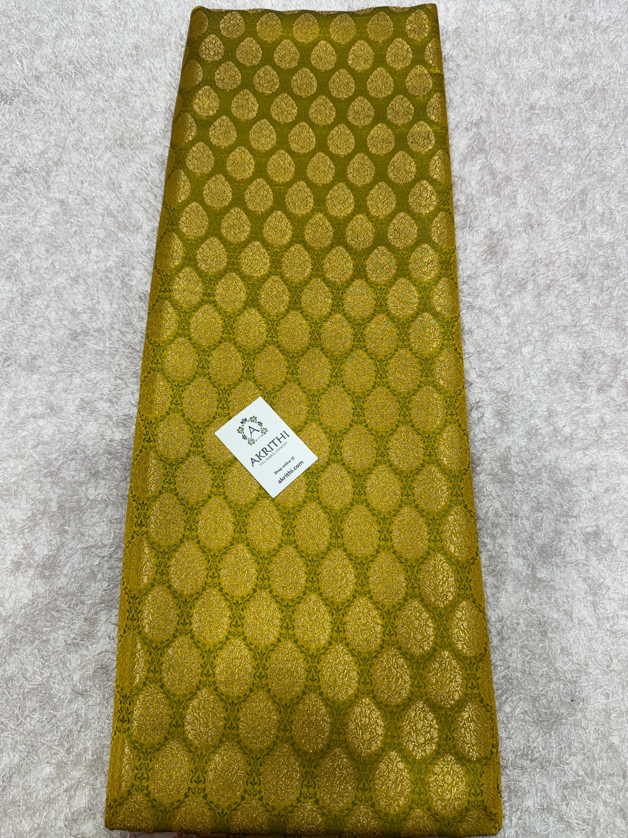 Pure Banarasi brocade fabric