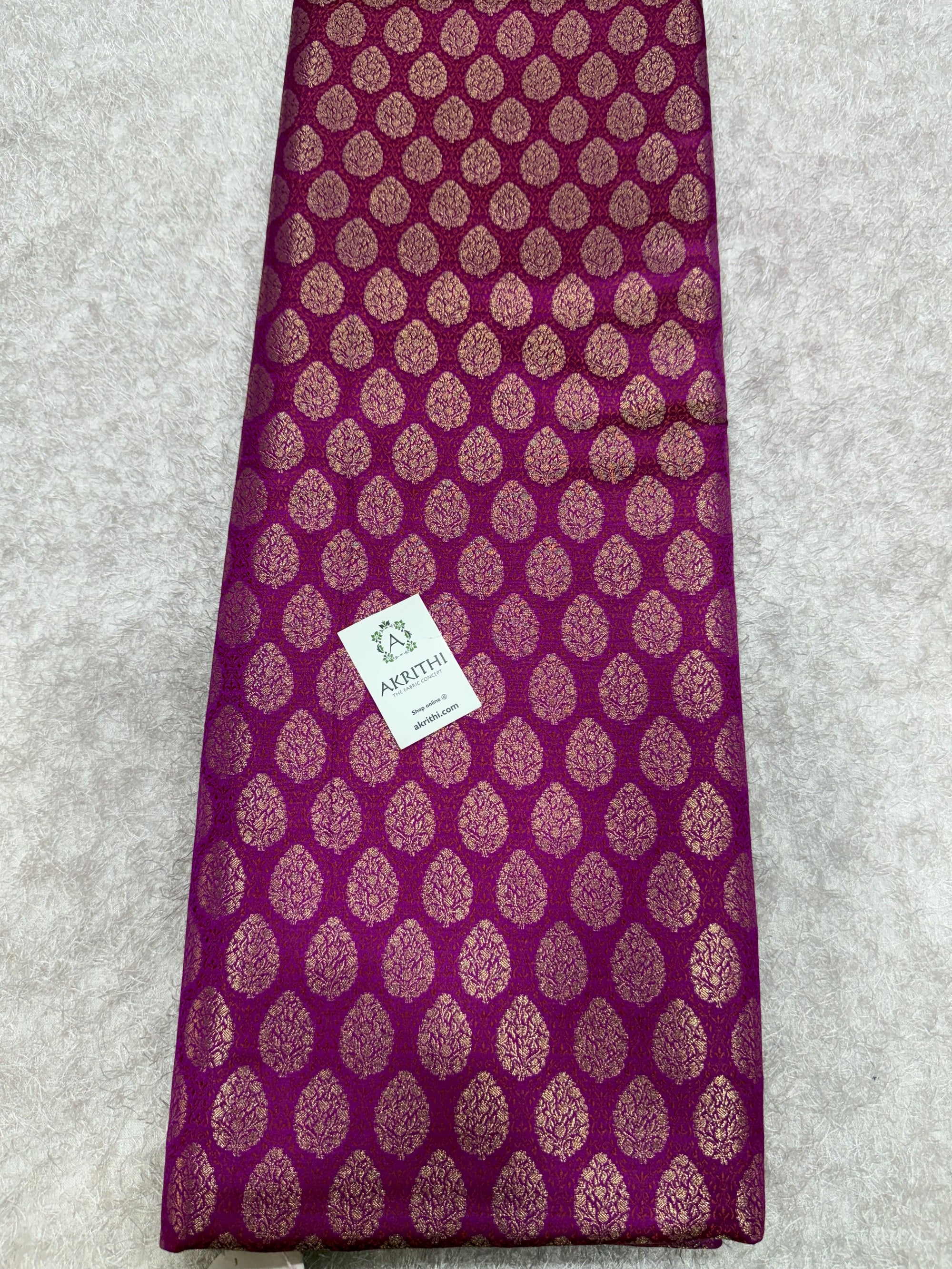 Pure Banarasi brocade fabric