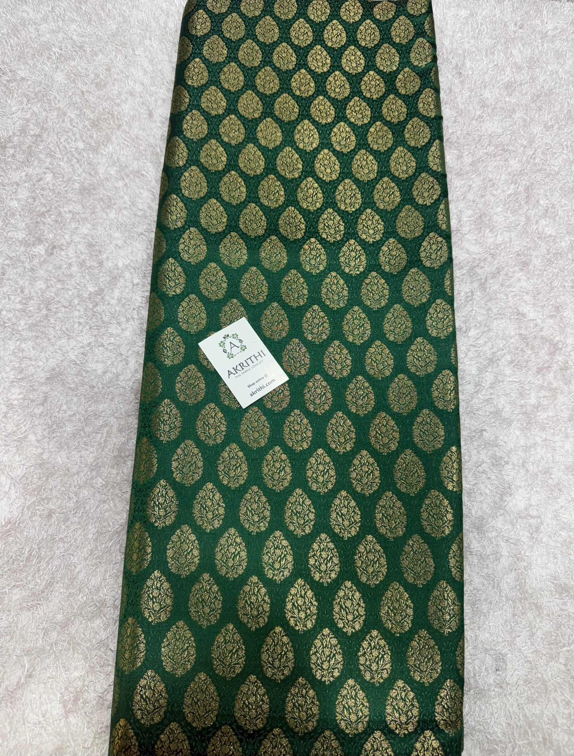 Pure Banarasi brocade fabric