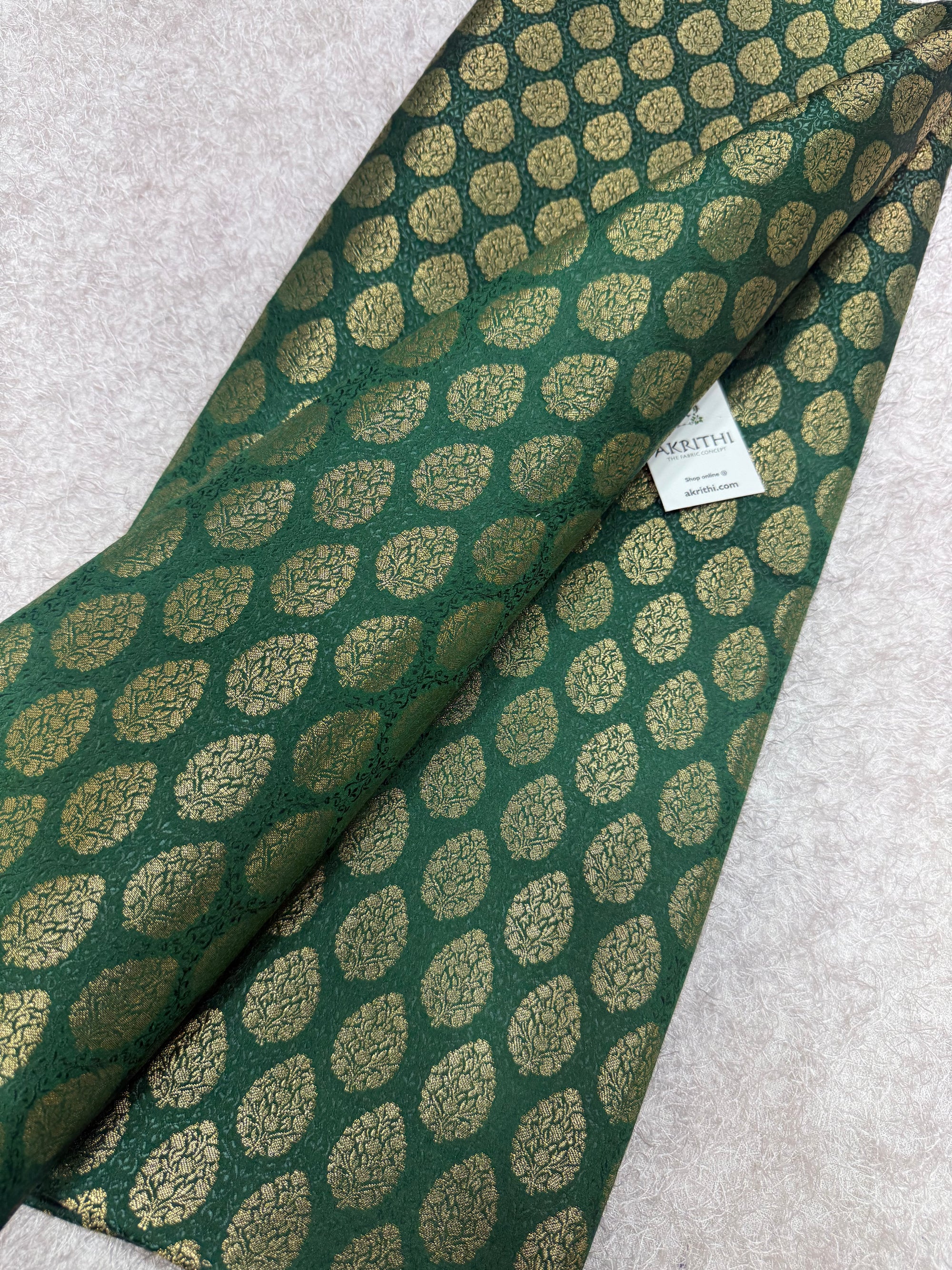 Pure Banarasi brocade fabric