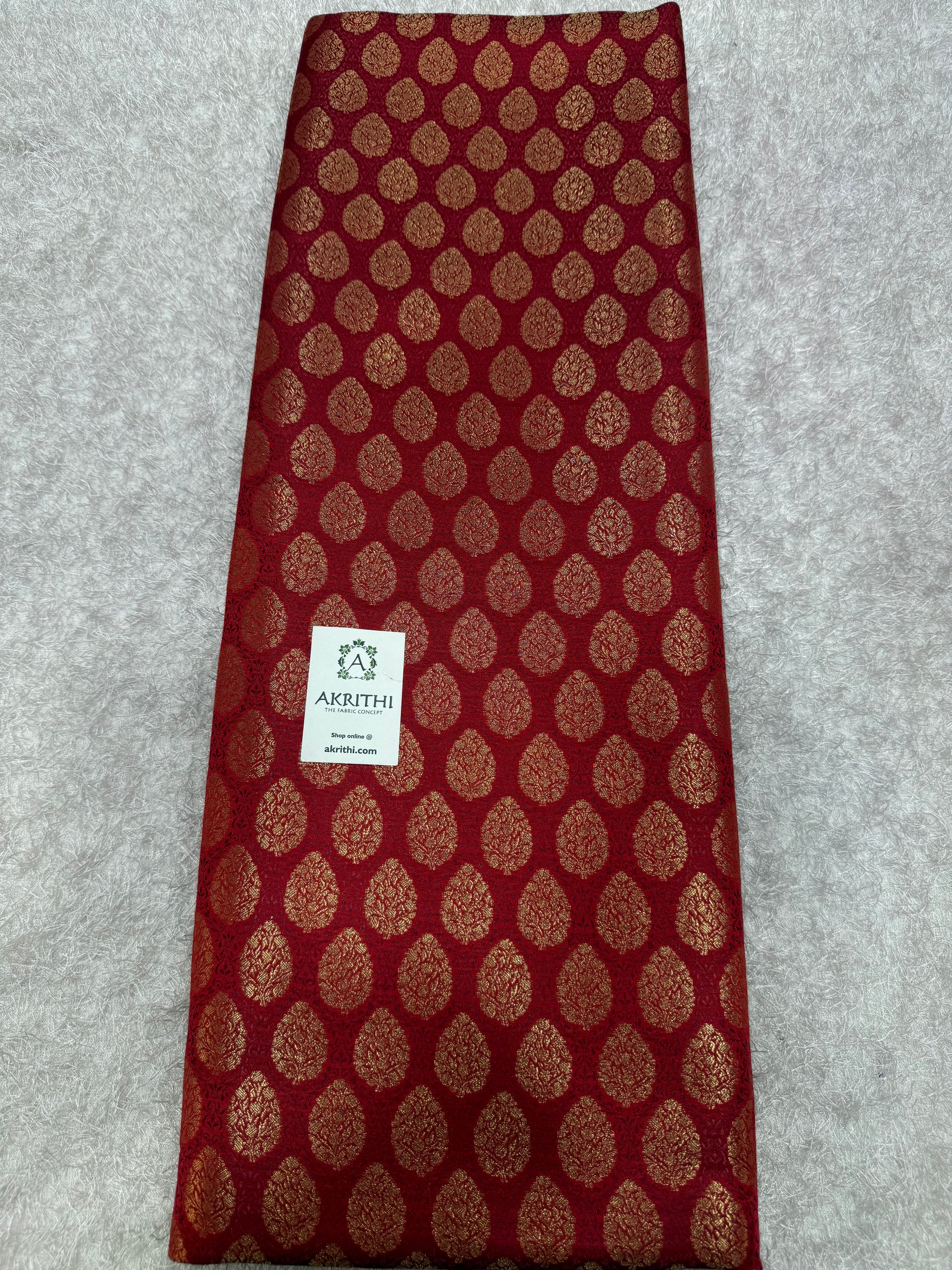 Pure Banarasi brocade fabric