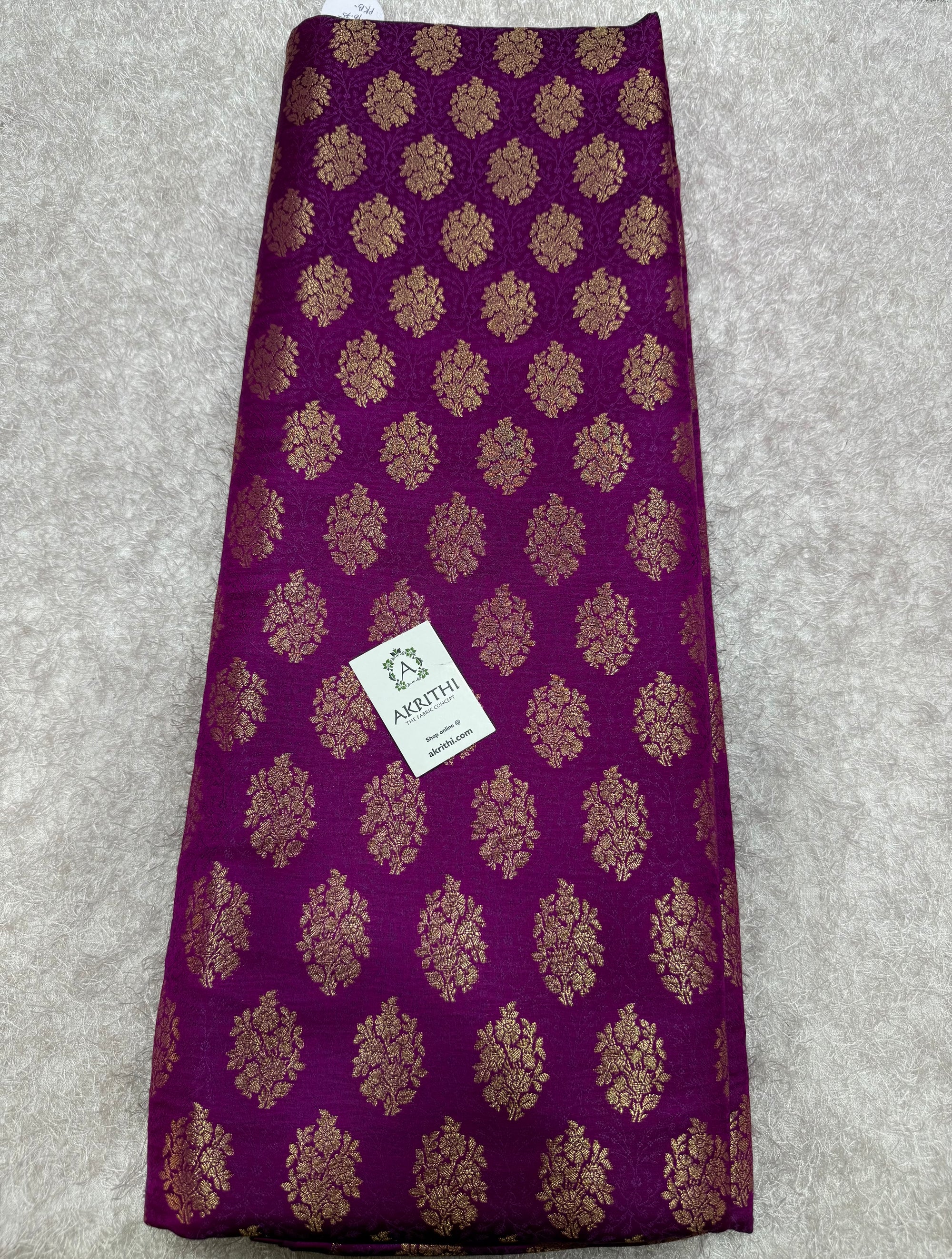 Pure Banarasi brocade fabric