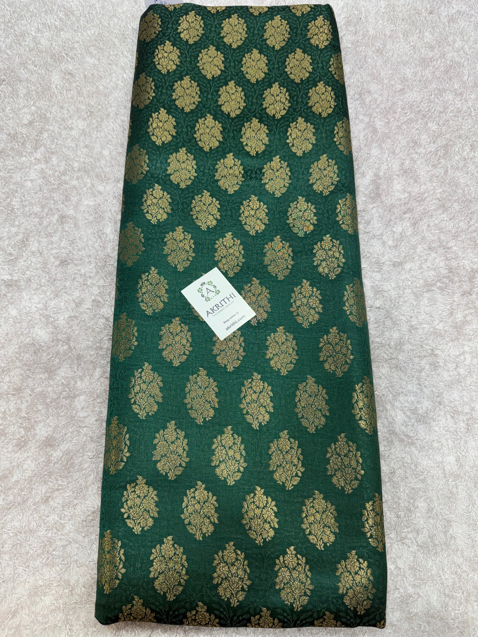 Pure Banarasi brocade fabric