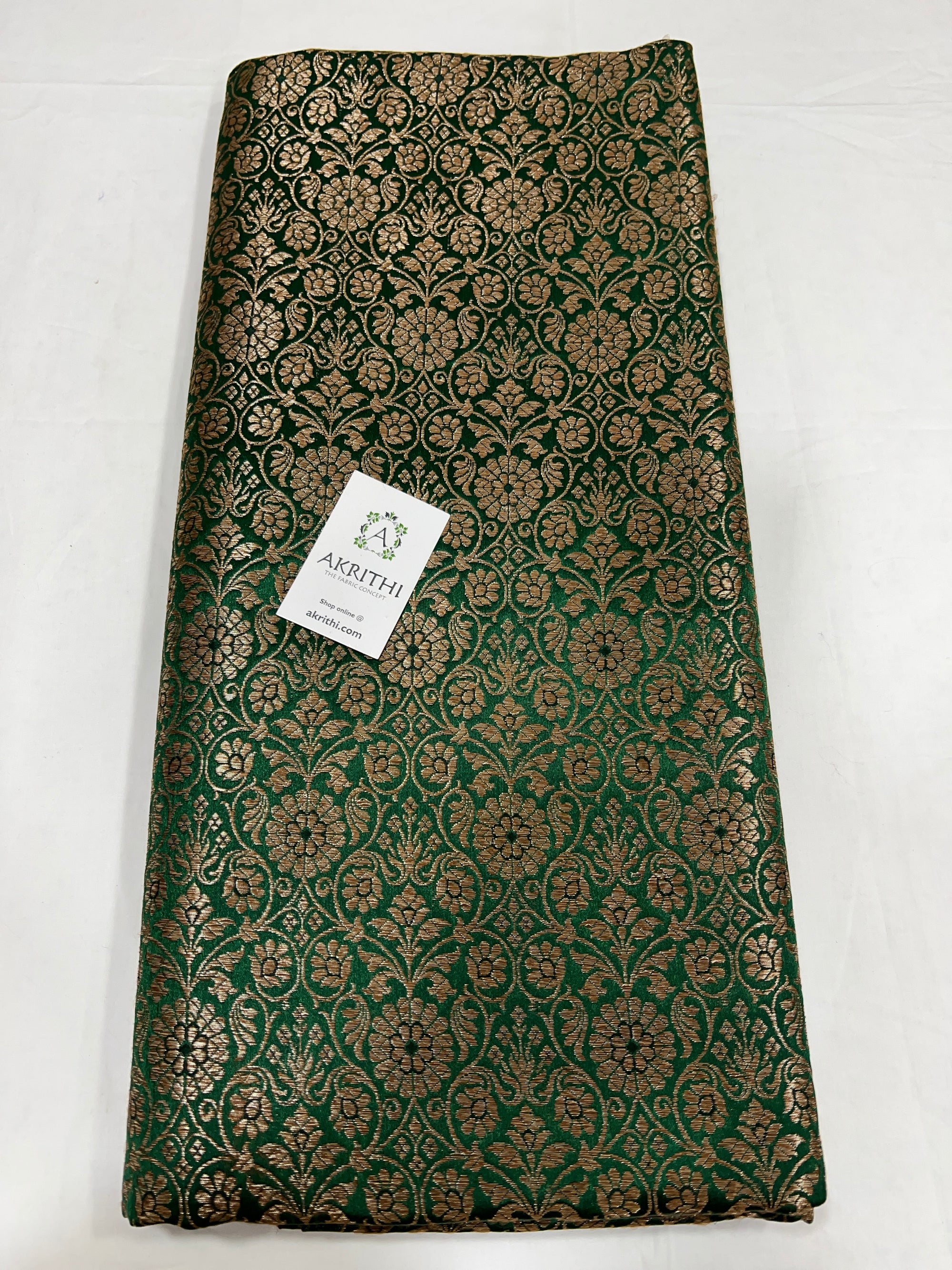 Pure Banarasi brocade fabric