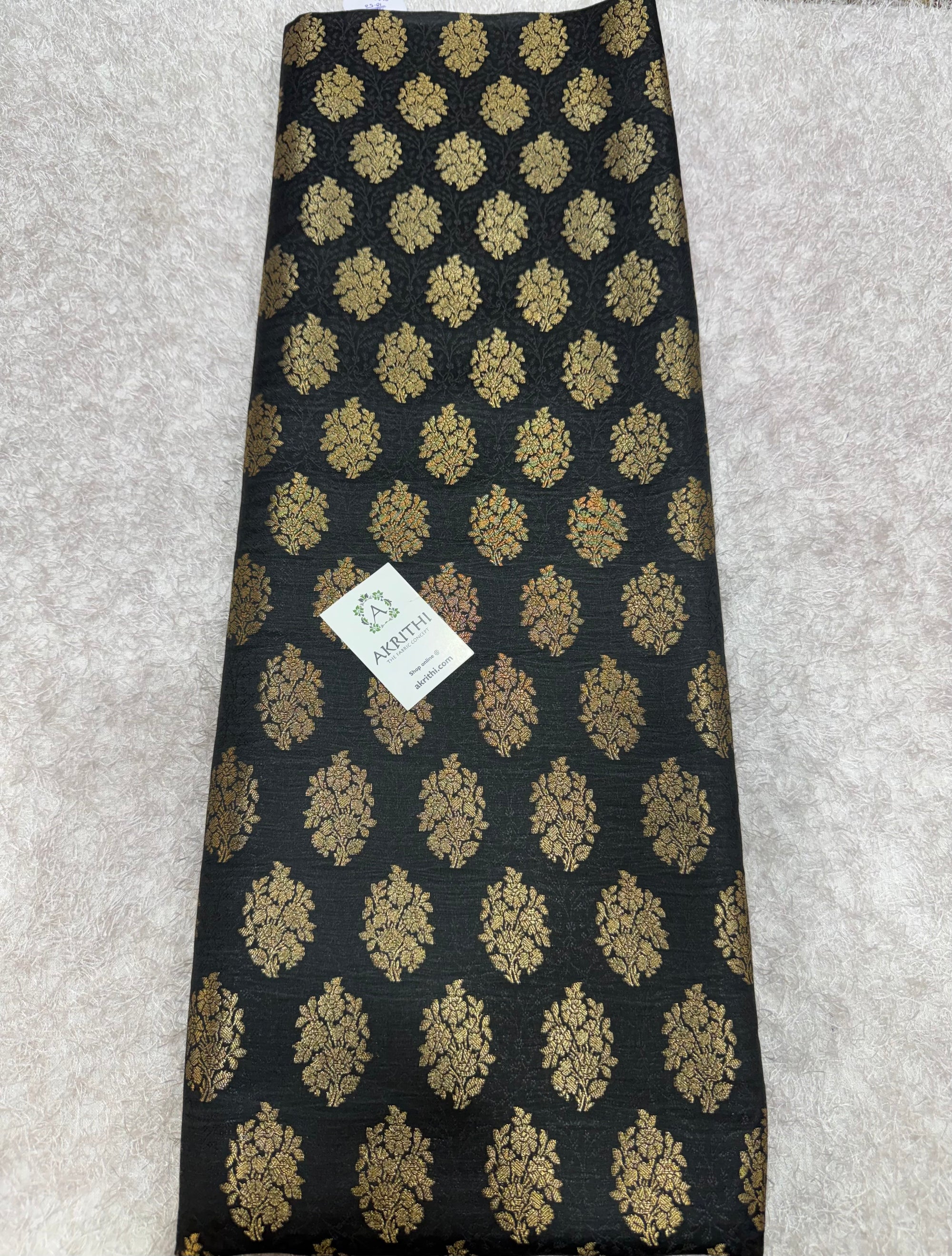Pure Banarasi brocade fabric