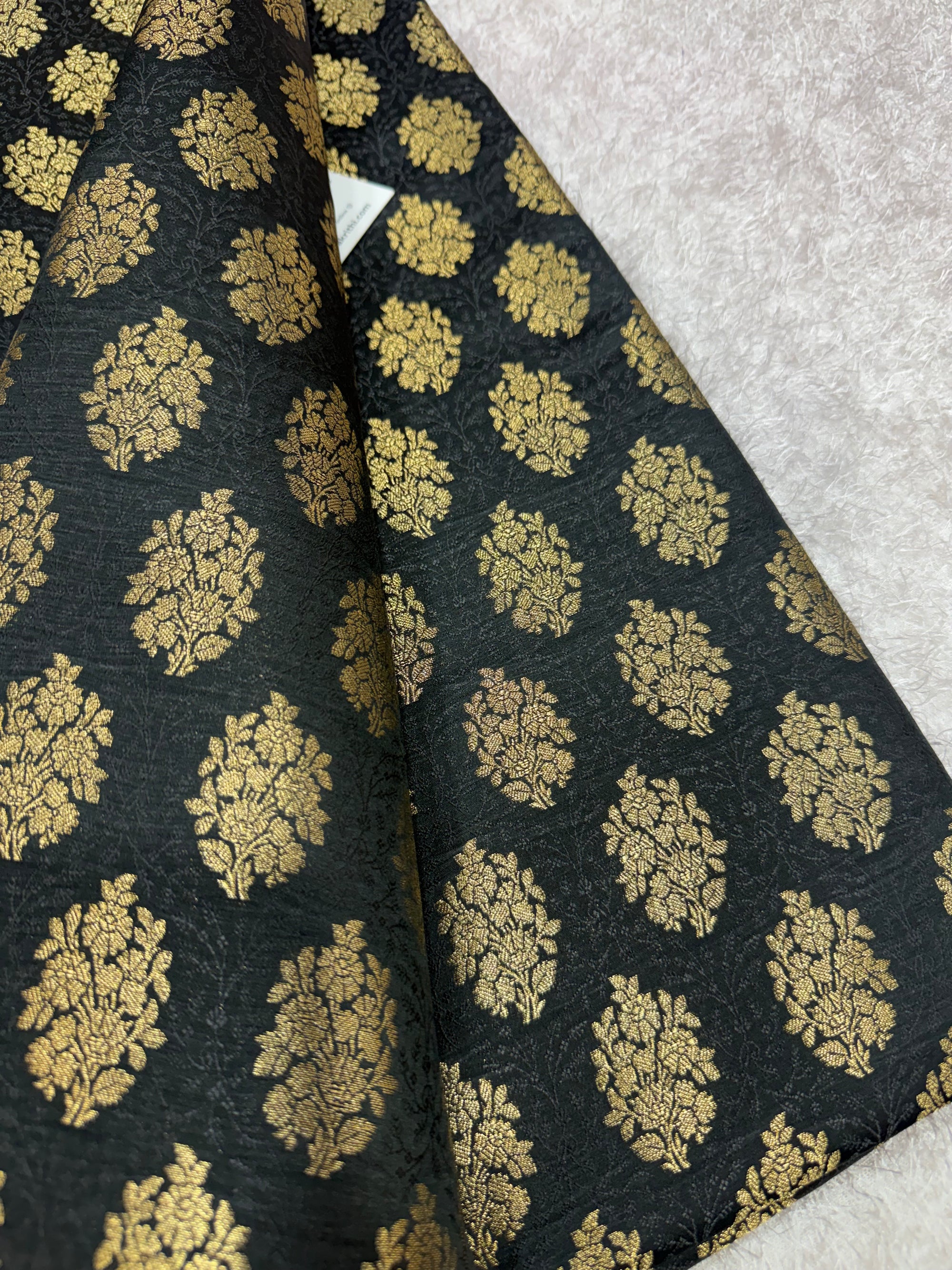Pure Banarasi brocade fabric