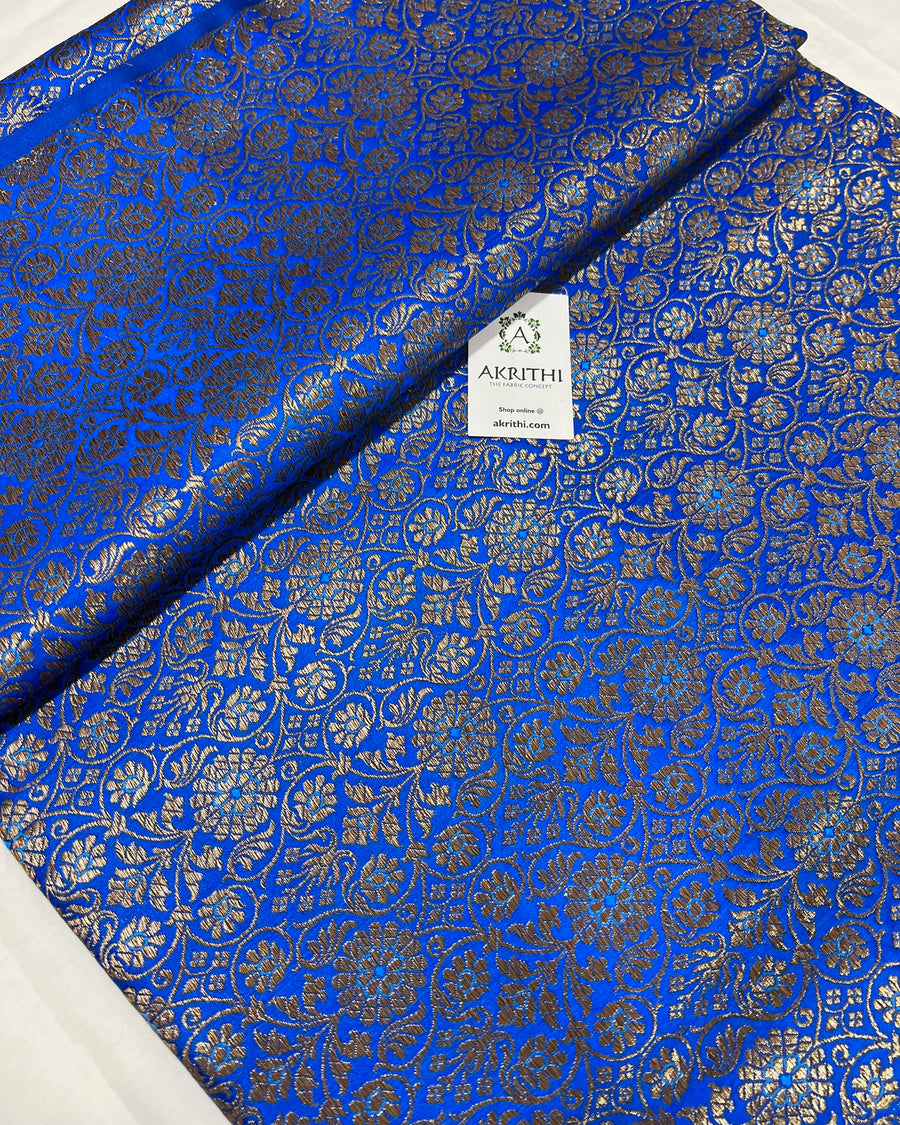 Pure Banarasi brocade fabric