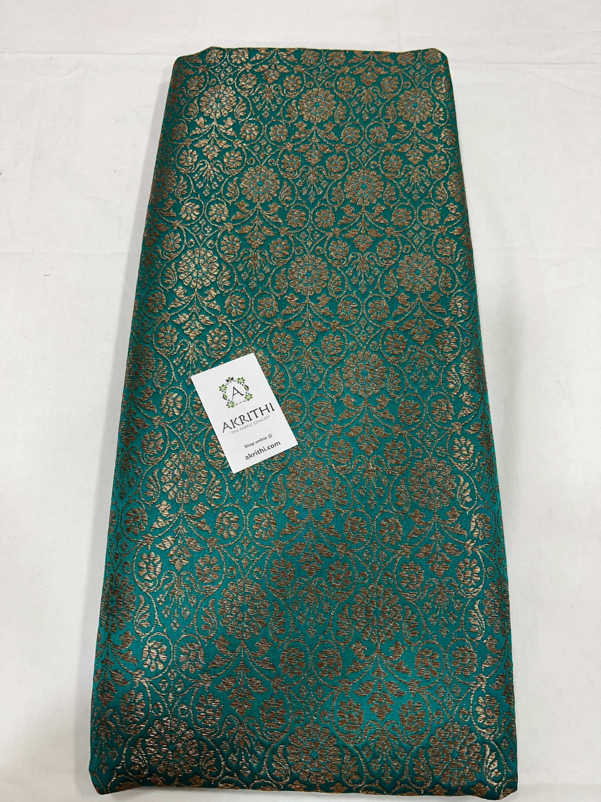 Pure Banarasi brocade fabric