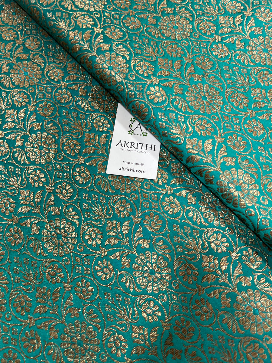 Pure Banarasi brocade fabric