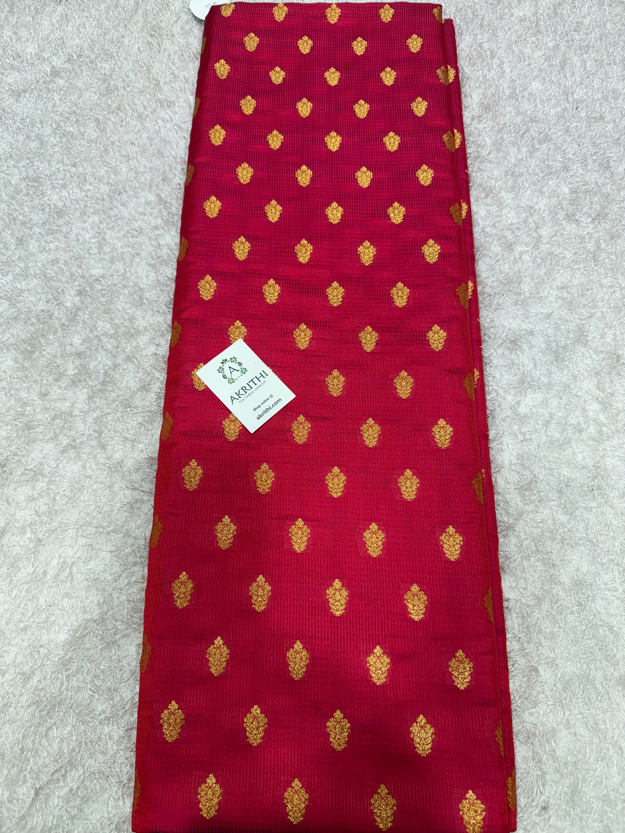 Pure Banarasi brocade fabric
