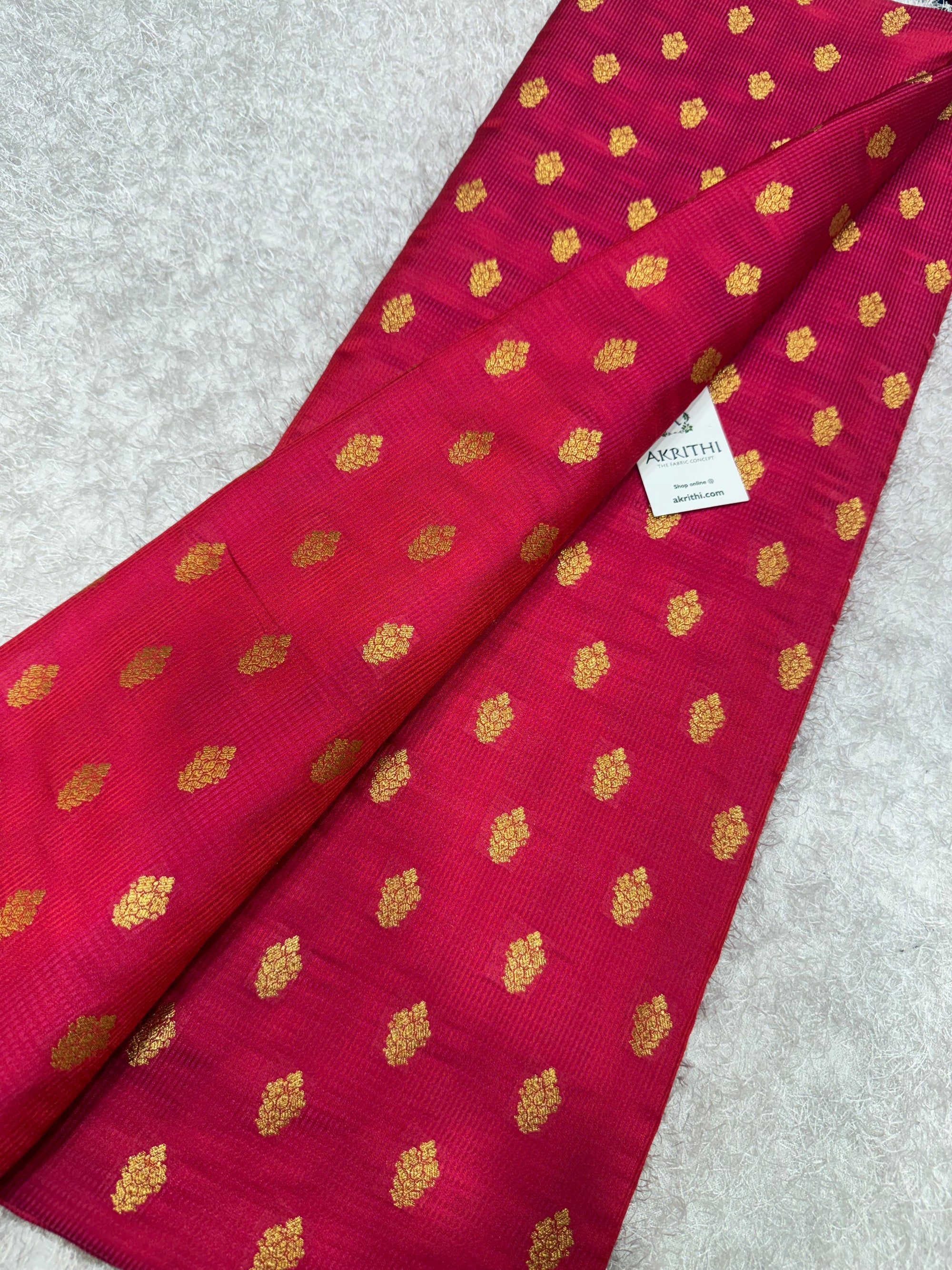 Pure Banarasi brocade fabric