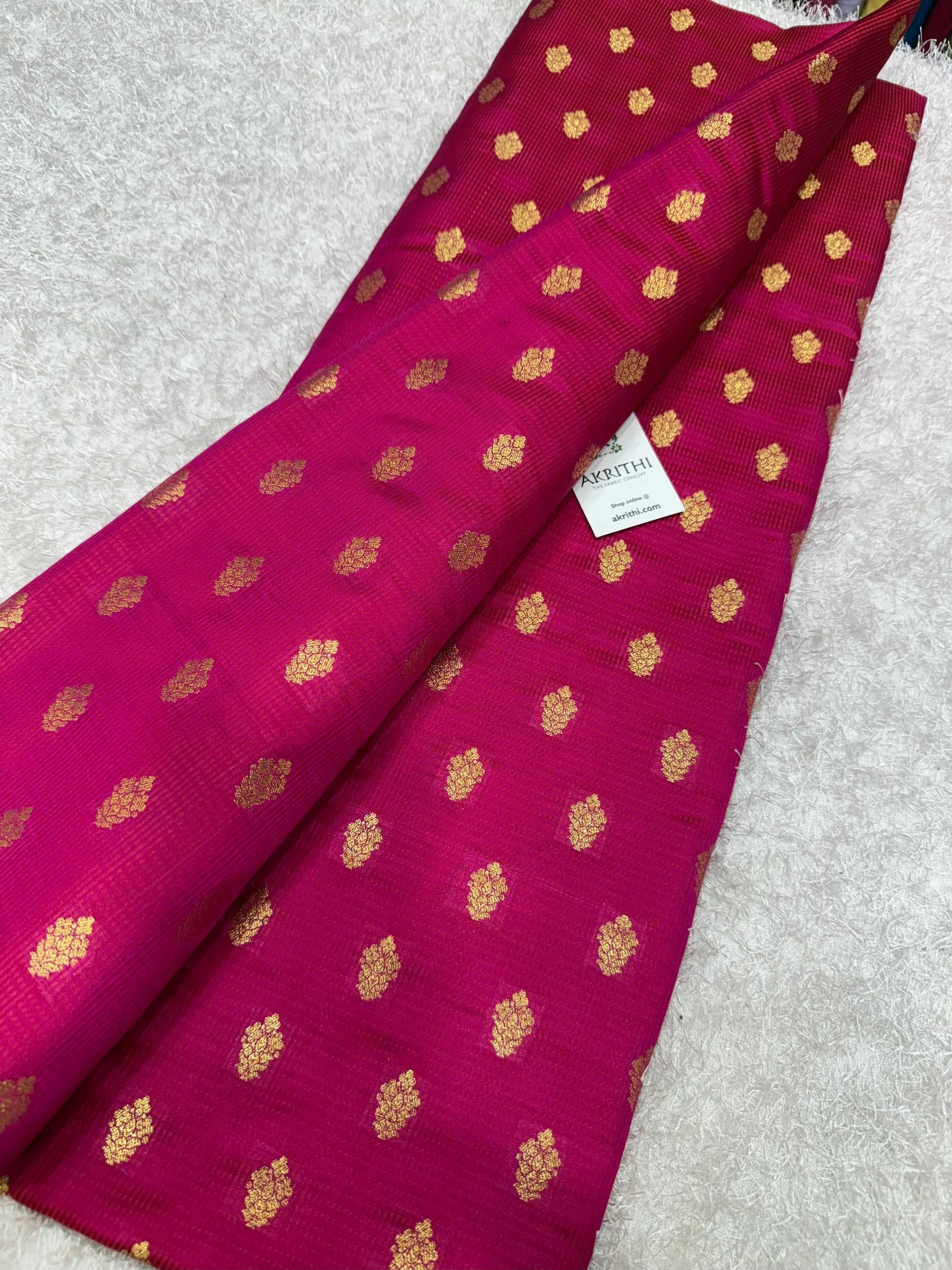 Pure Banarasi brocade fabric