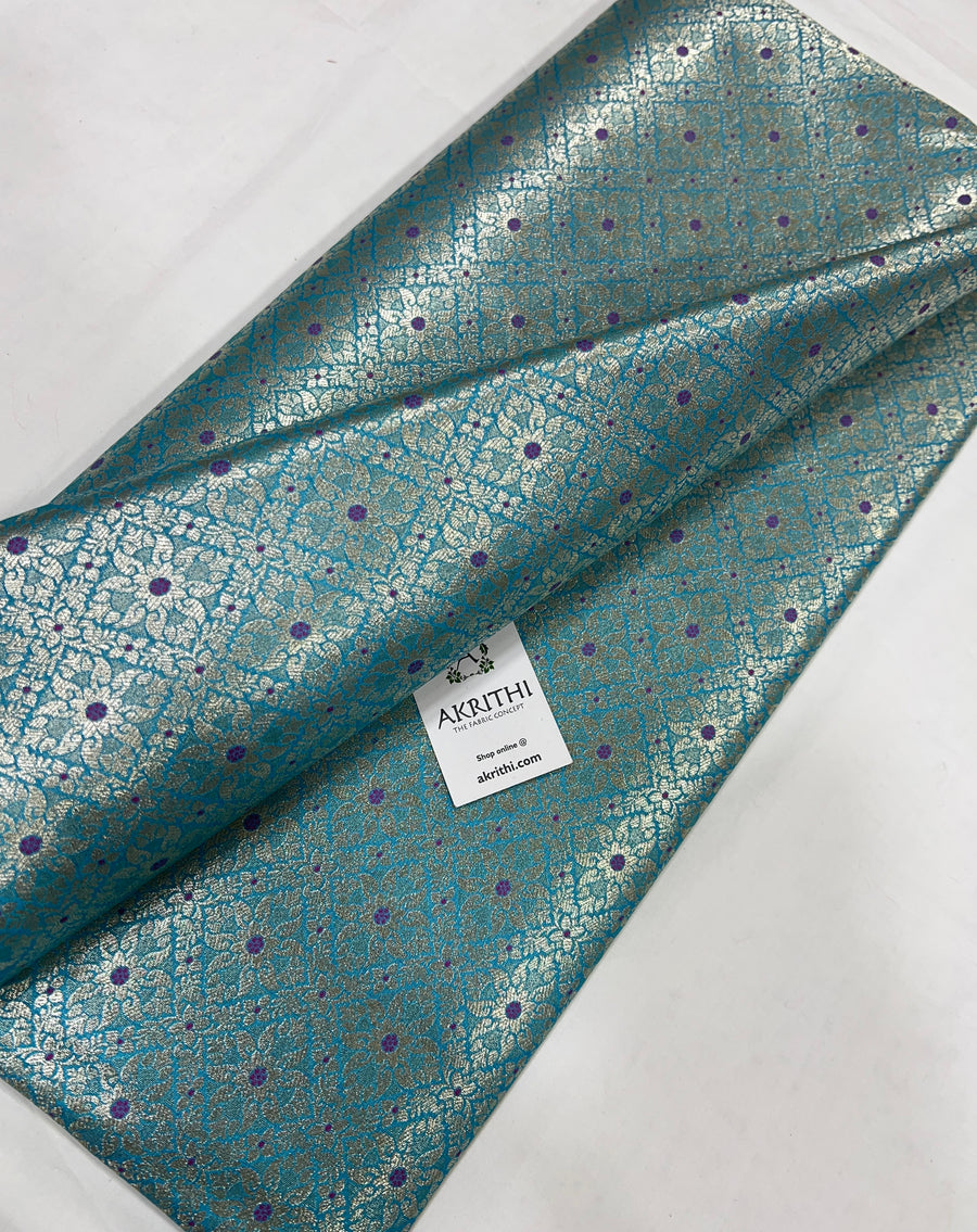 Pure Banarasi brocade fabric