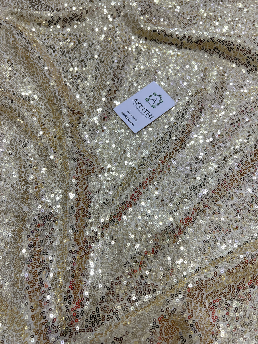 Imported Embroidered net fabric