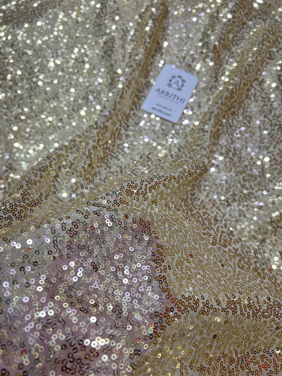 Imported Embroidered net fabric