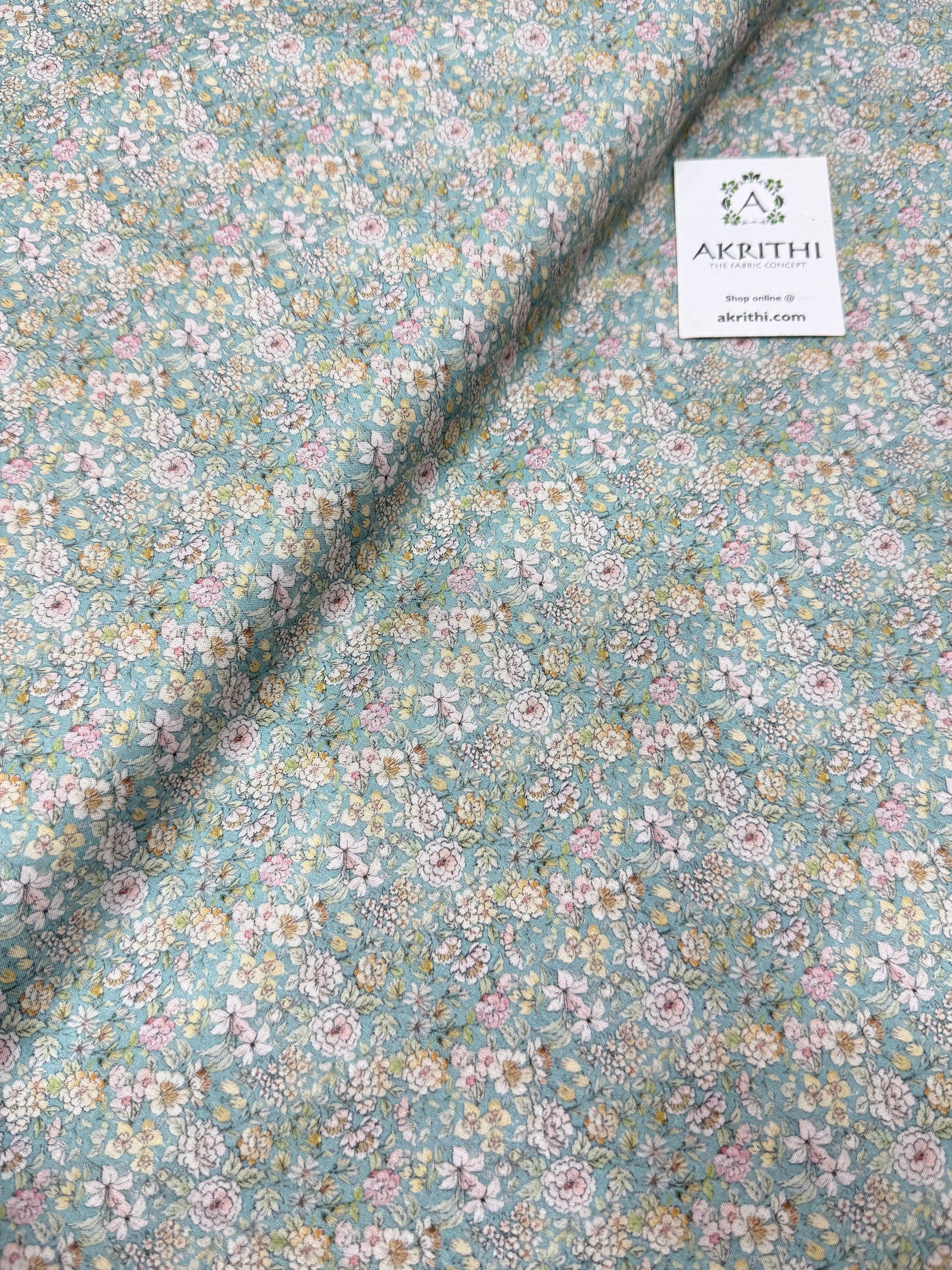 Digital Printed pure cotton fabric
