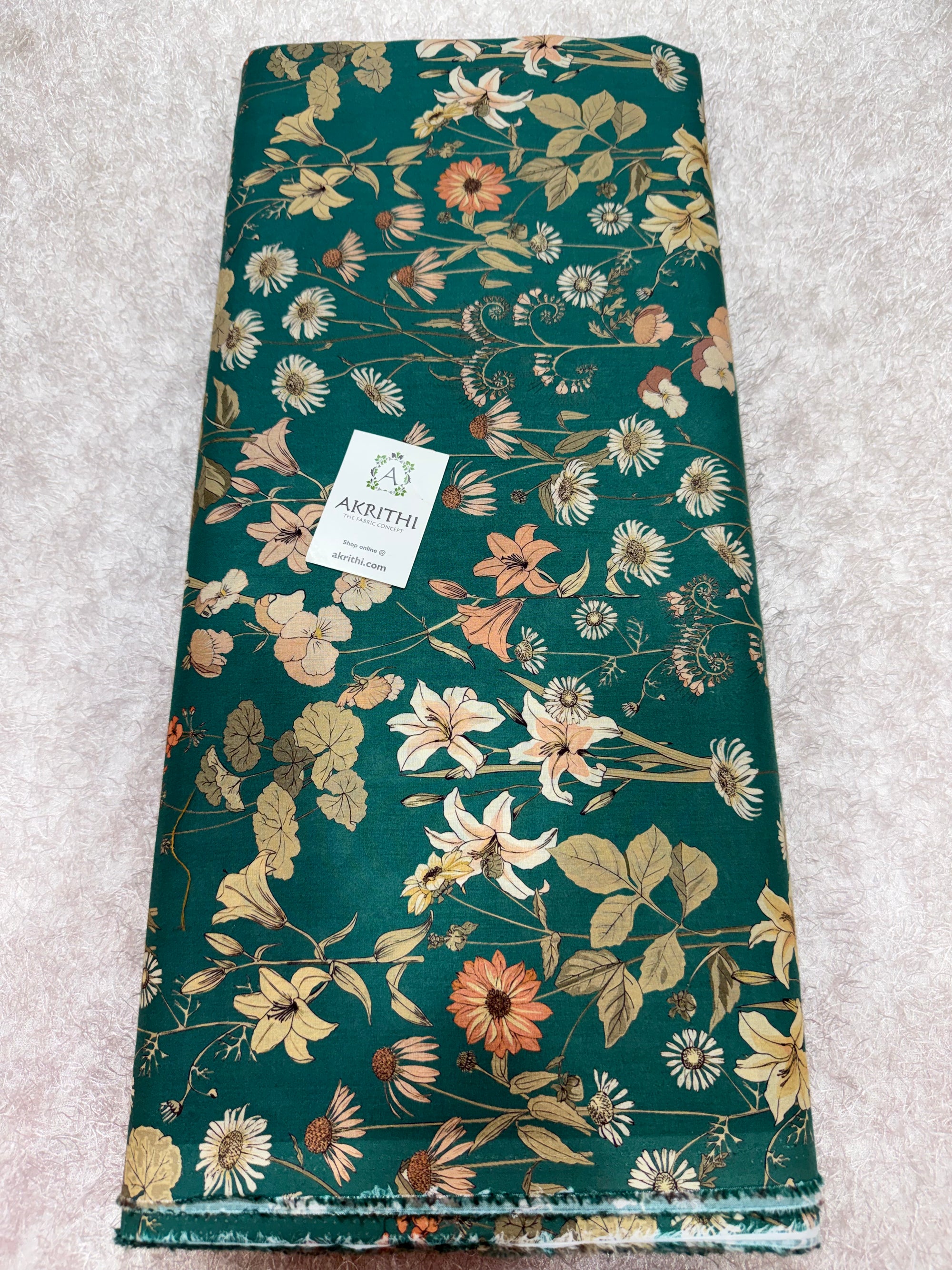 Digital Printed pure cotton fabric