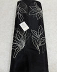 EMBROIDERED ORGANZA FABRIC
