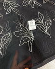 EMBROIDERED ORGANZA FABRIC
