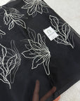 EMBROIDERED ORGANZA FABRIC
