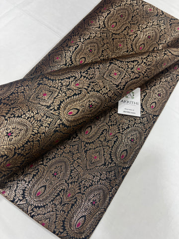 Pure Banarasi brocade fabric