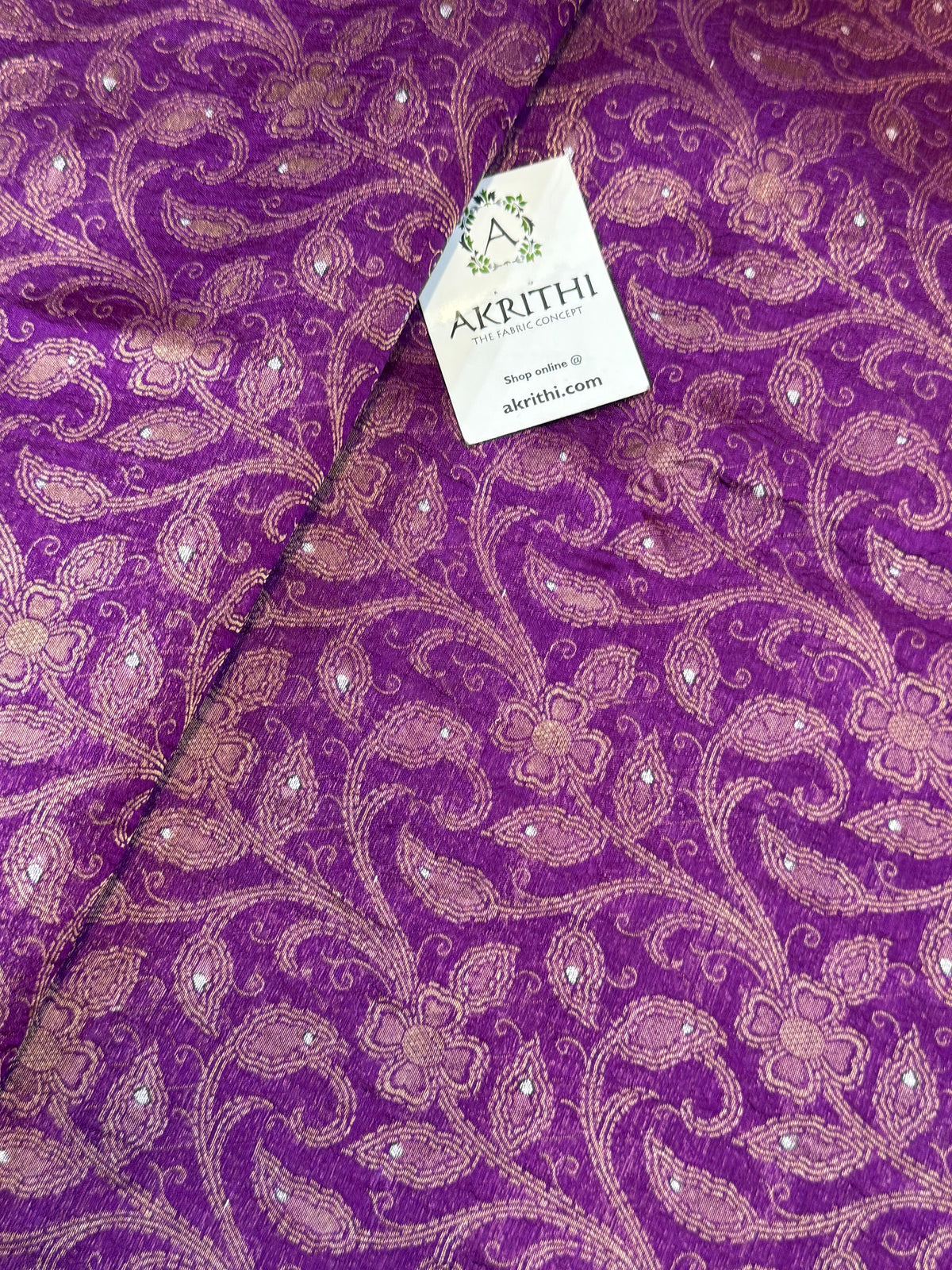 Banarasi meenakari pure soft dupion silk fabric