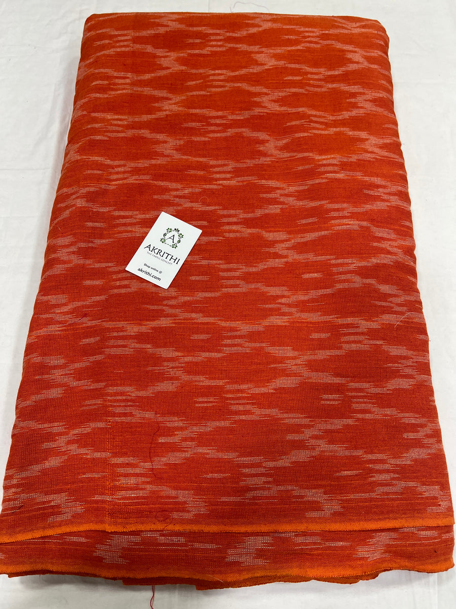 Handloom Ikat pure cotton fabric