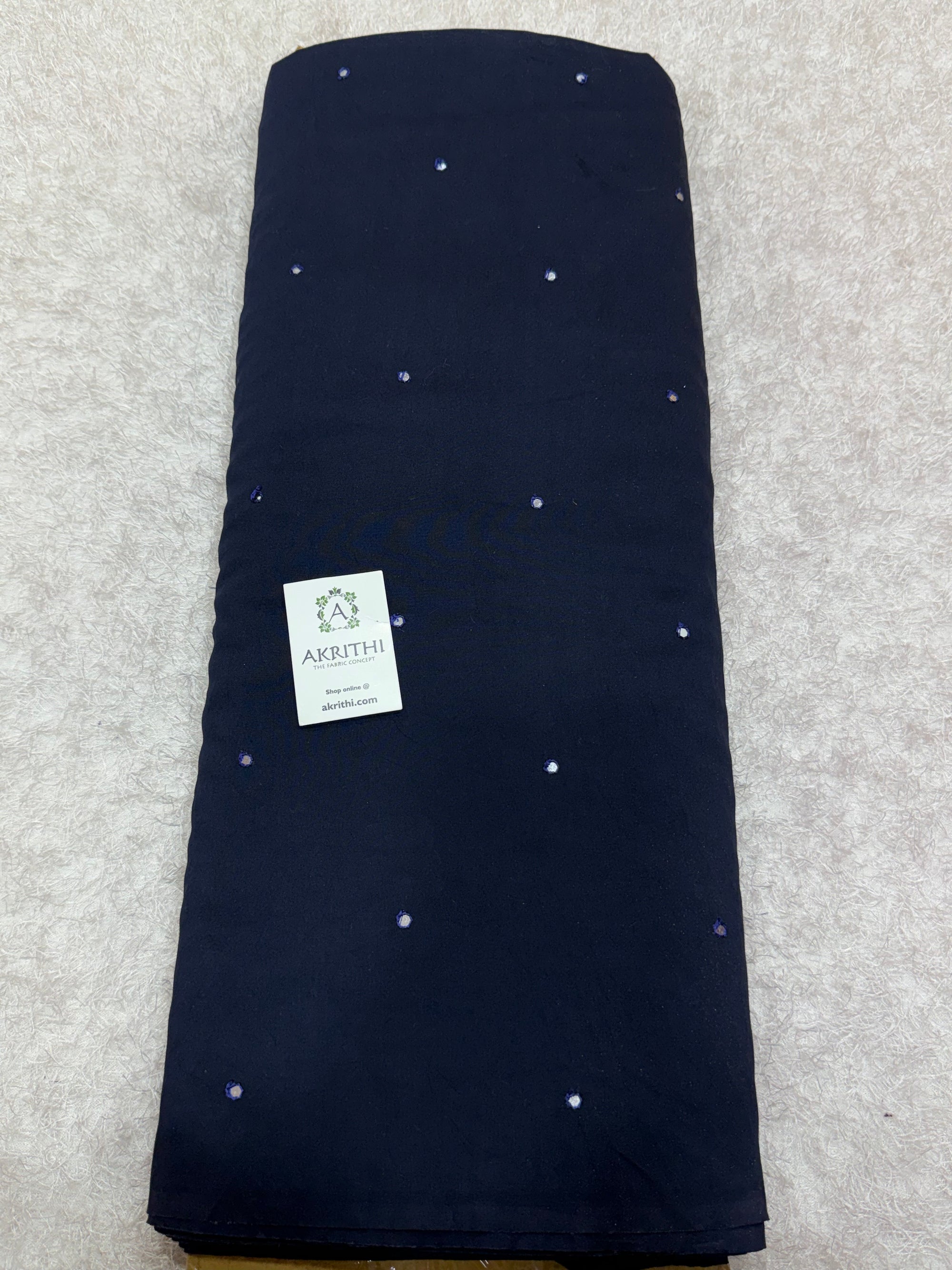PURE CHANDERI MIRROR FABRIC
