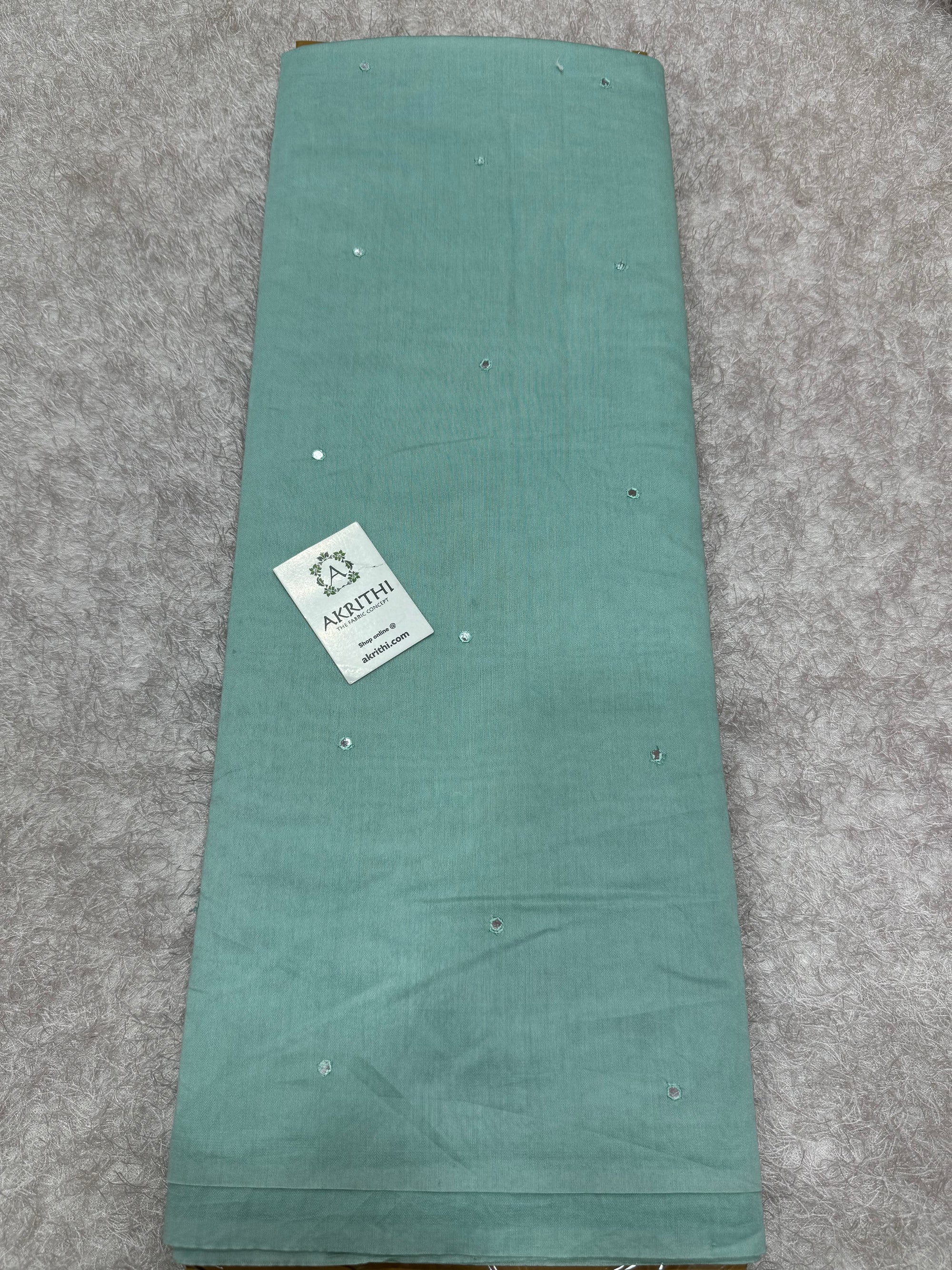PURE CHANDERI MIRROR FABRIC