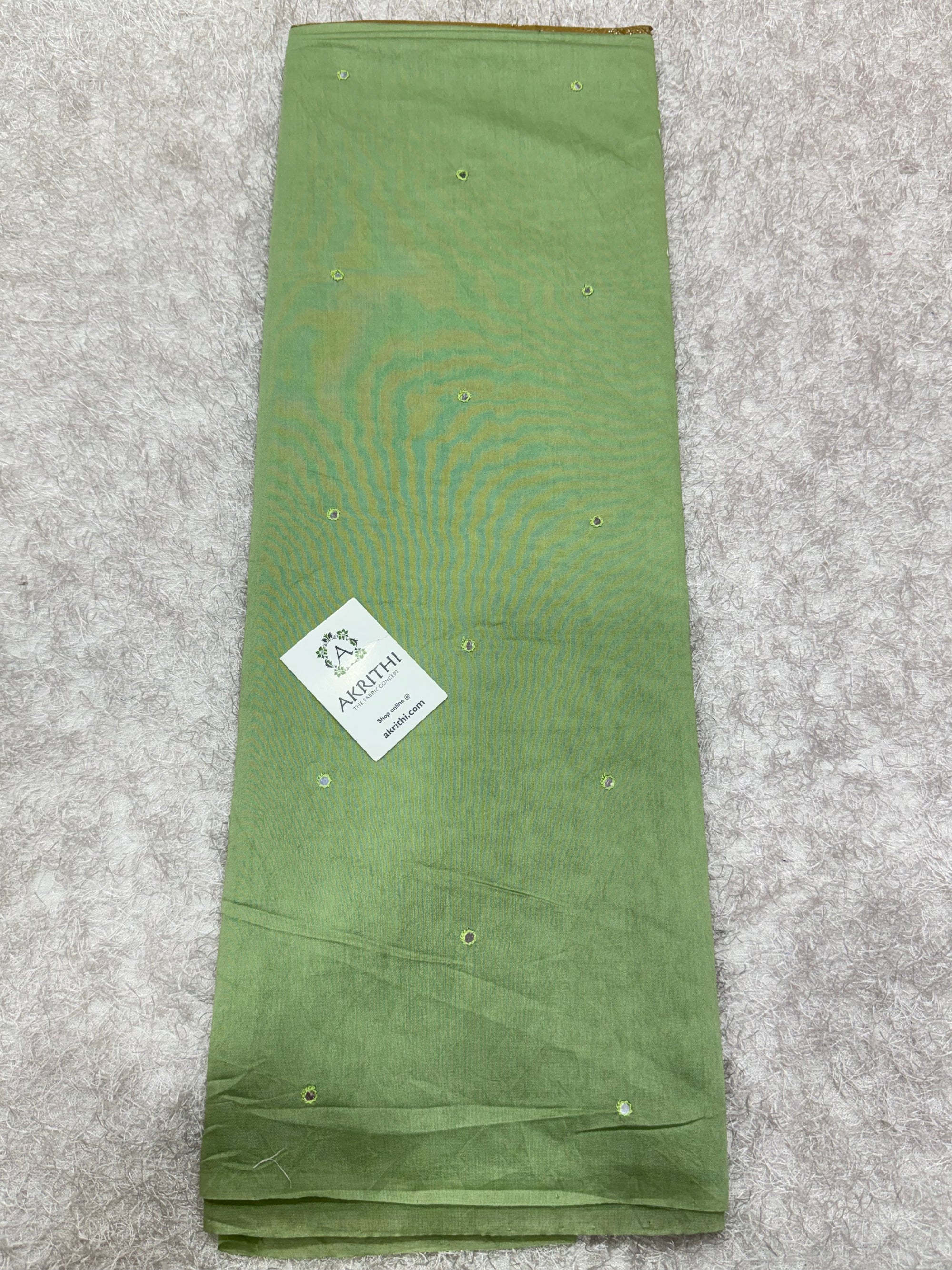 PURE CHANDERI MIRROR FABRIC