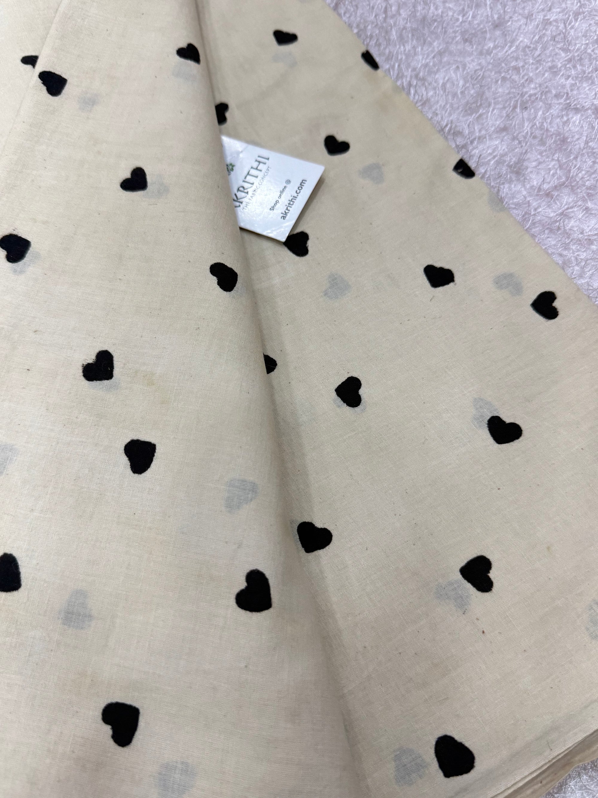 Bagru Hand block printed cotton fabric