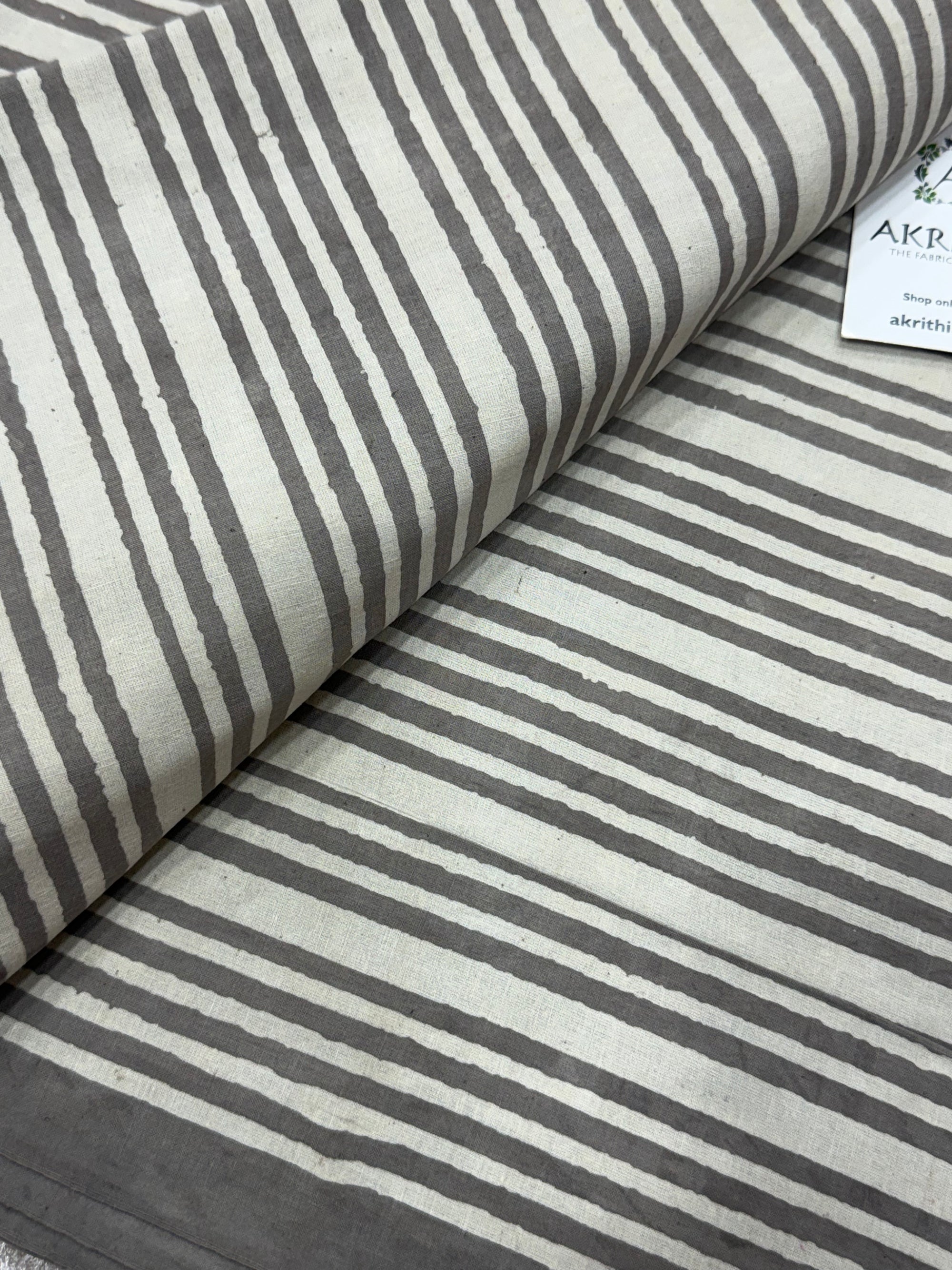 Dabu Hand block printed cotton fabric