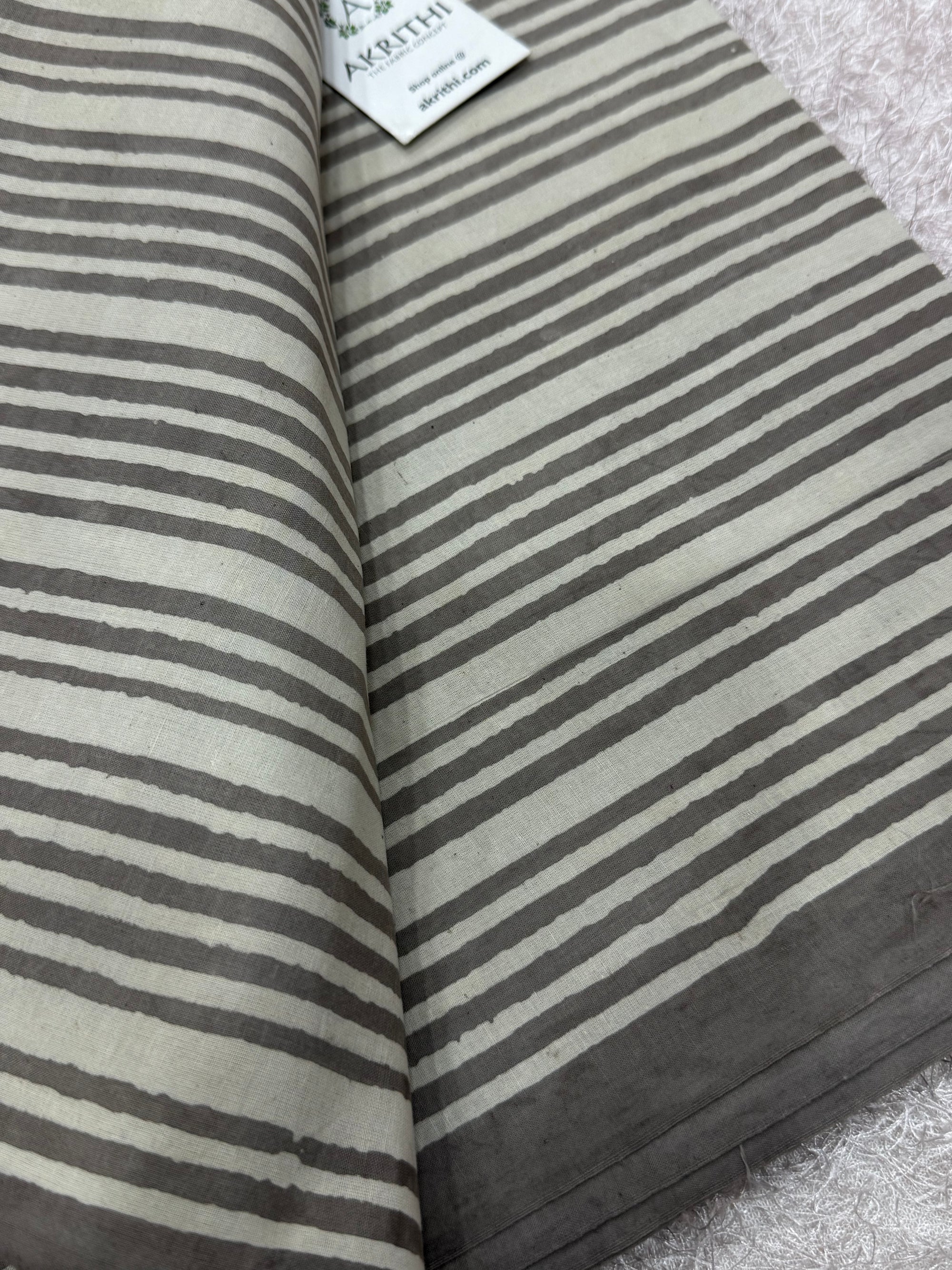 Dabu Hand block printed cotton fabric
