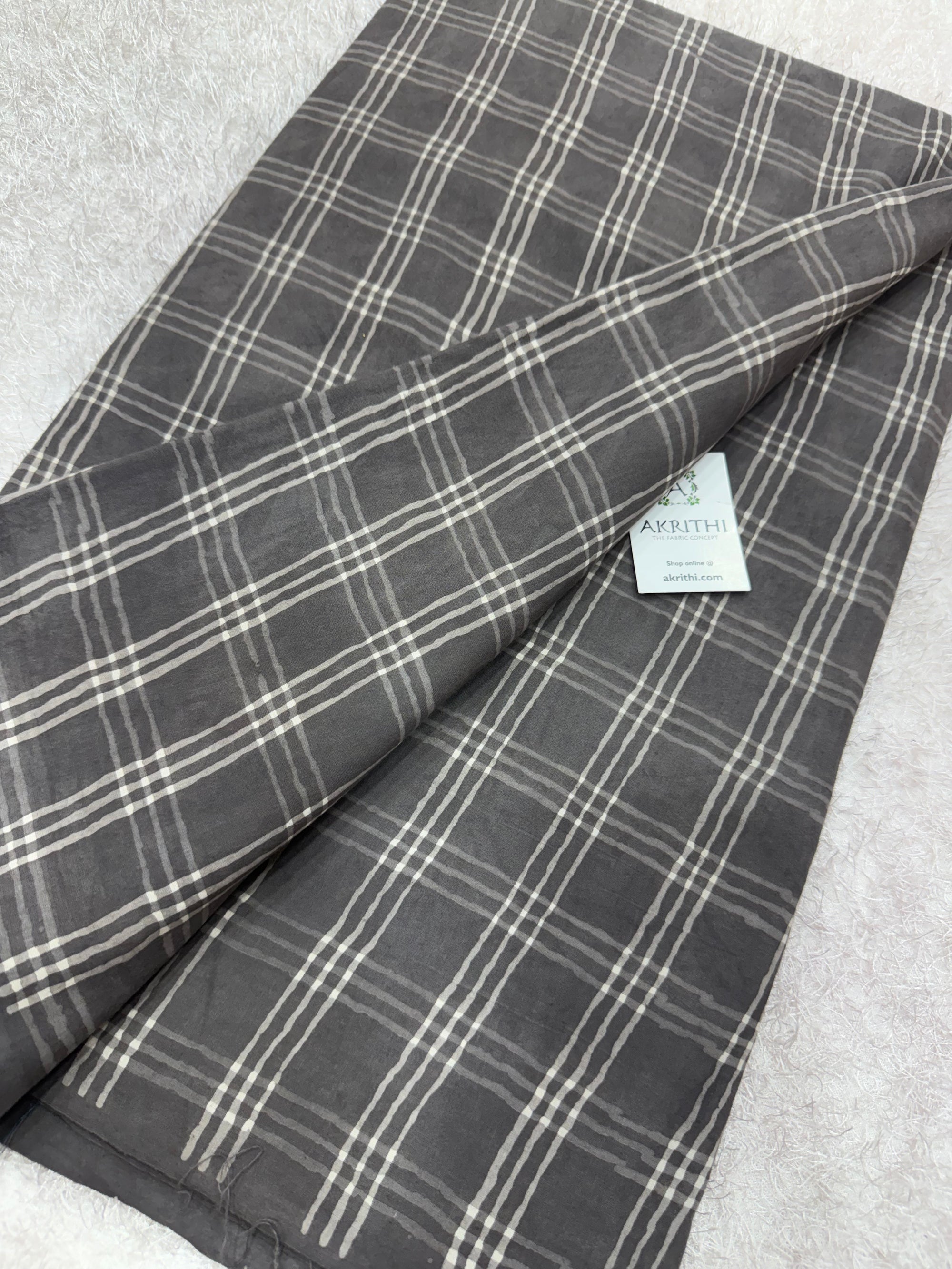 Dabu Hand block printed cotton fabric
