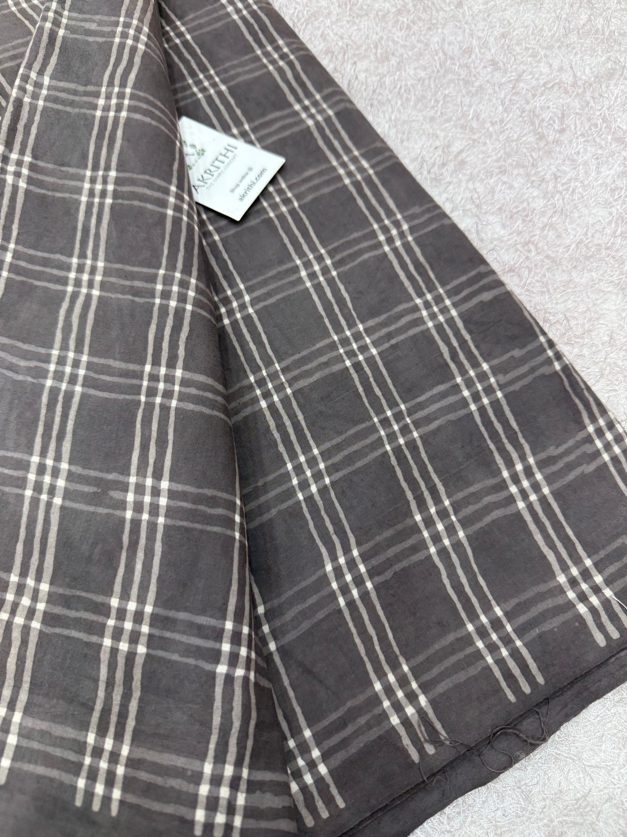 Dabu Hand block printed cotton fabric