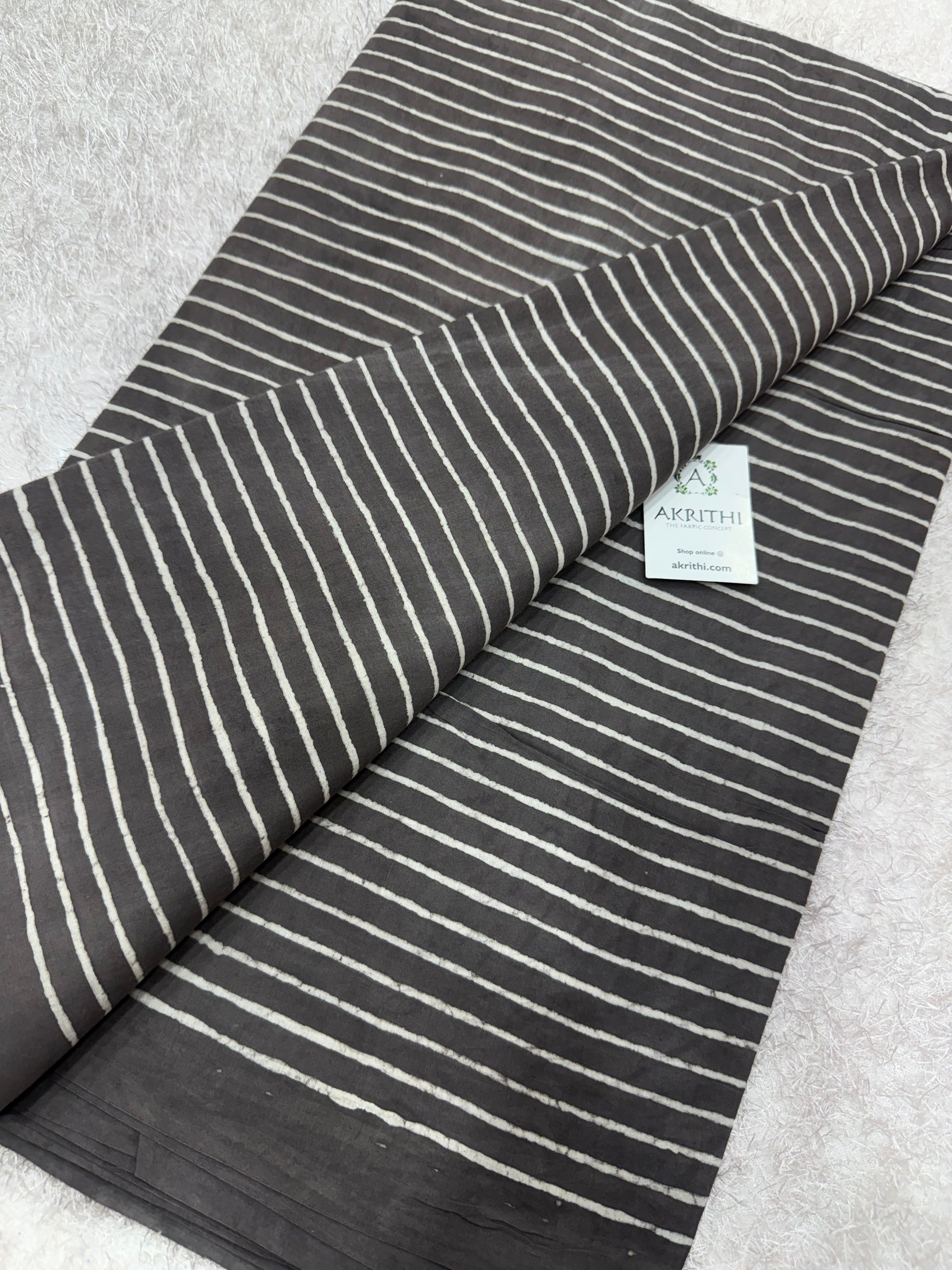 Dabu Hand block printed cotton fabric