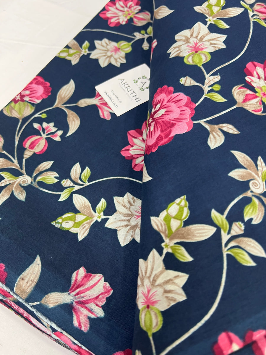 Printed pure cotton fabric