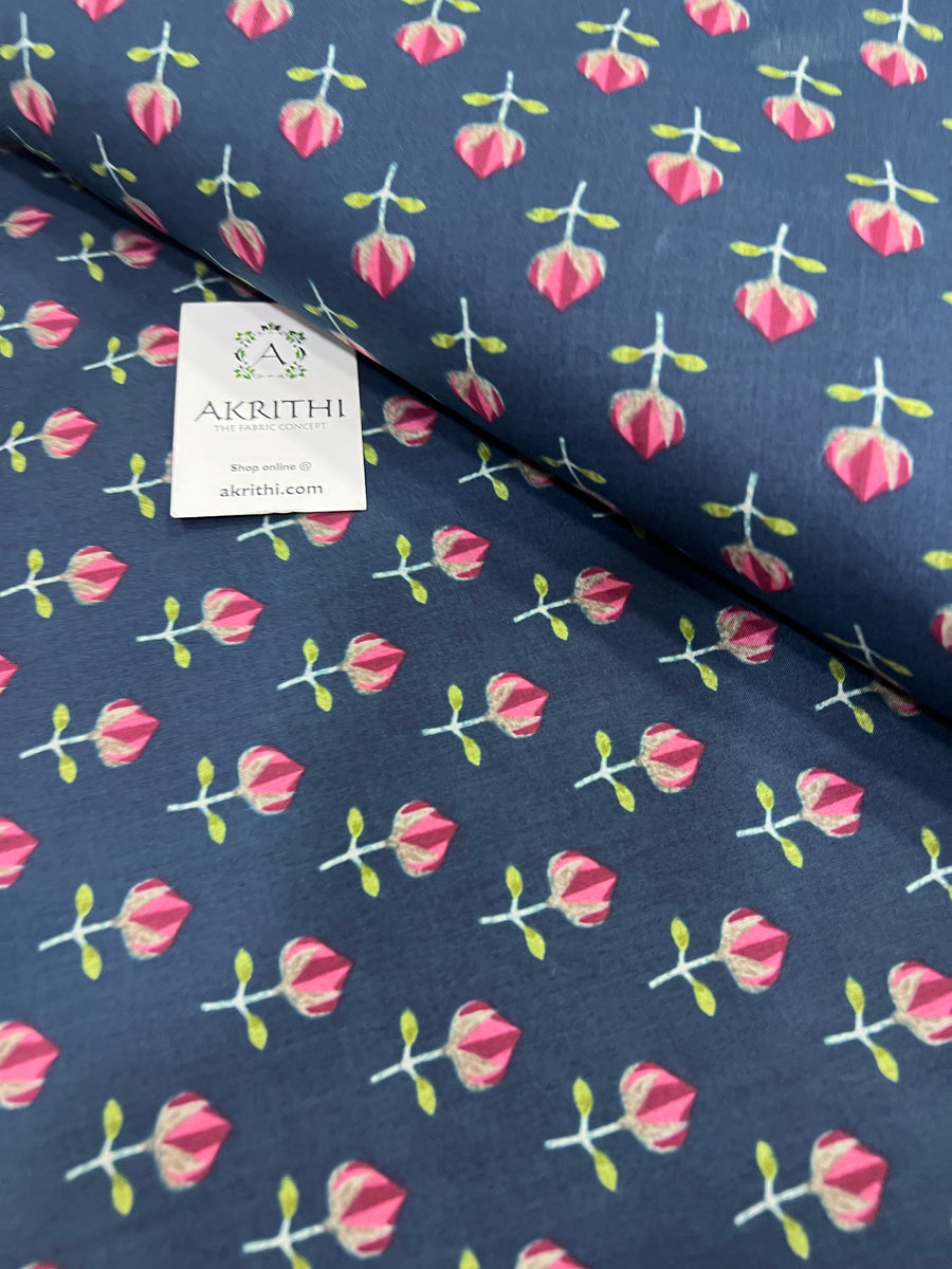 Printed pure cotton fabric