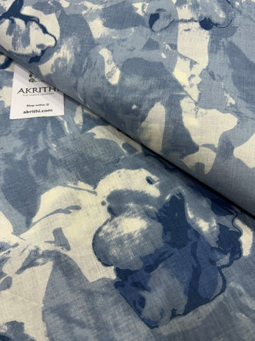 Printed pure cotton fabric